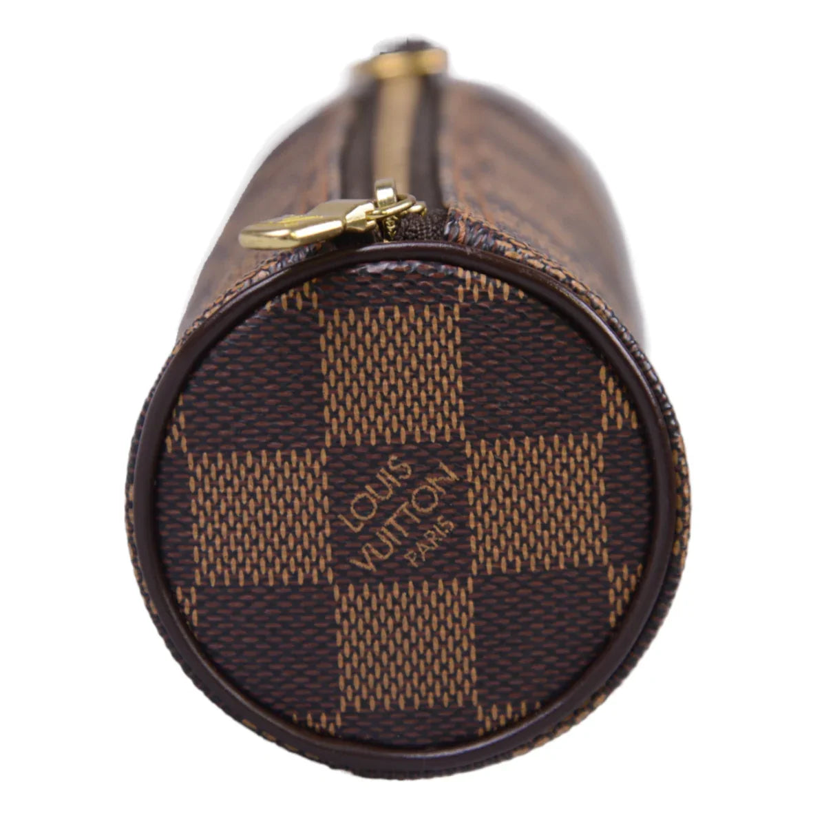 Louis Vuitton Damier Ebene Papillon 30 Monogram Bag With Pouch