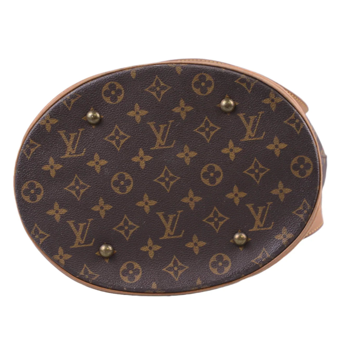 Louis Vuitton Bucket GM Monogram Tote Bag With Pouch - Lost Designer