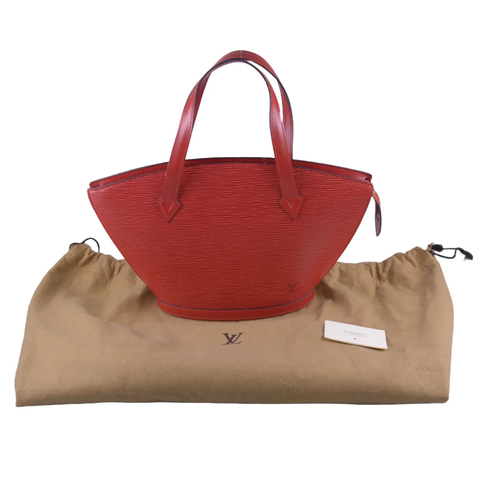 Louis Vuitton Epi Saint Jacques PM Bag Red