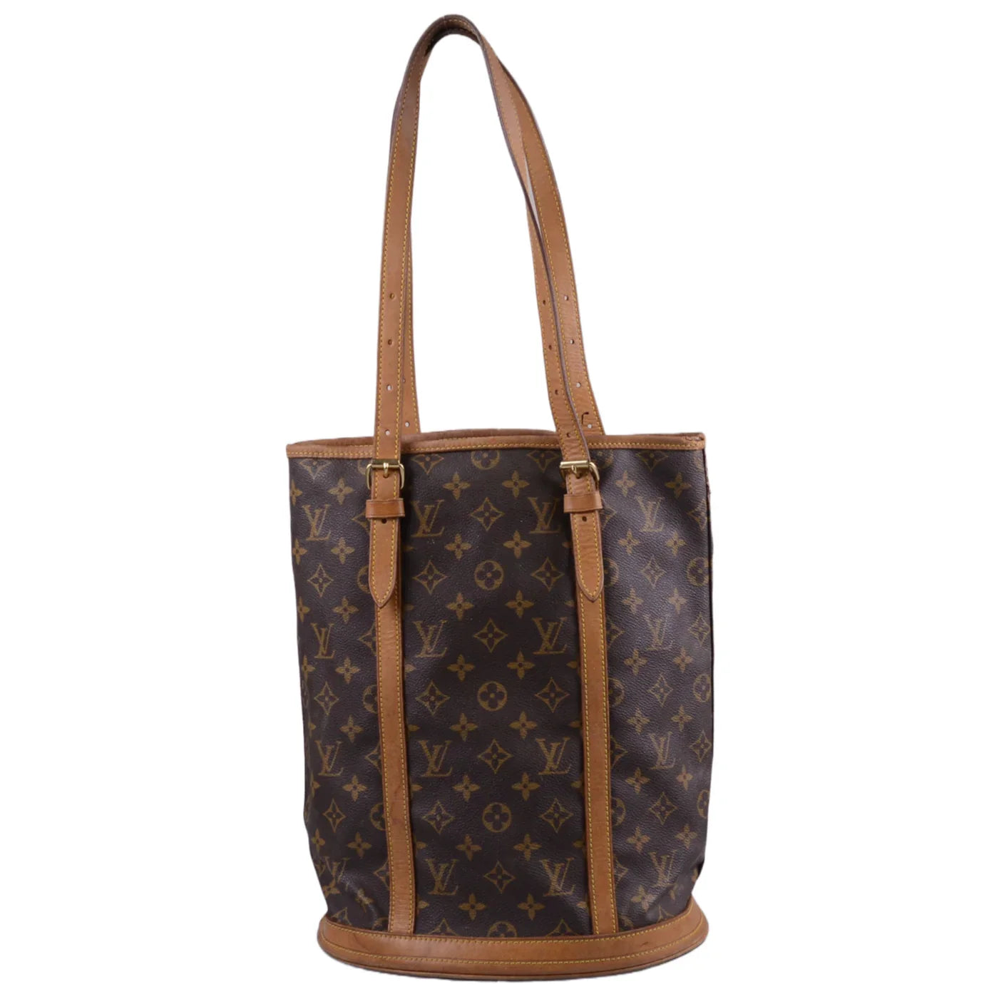 Louis Vuitton Bucket GM Monogram Tote Bag With Pouch - Lost Designer