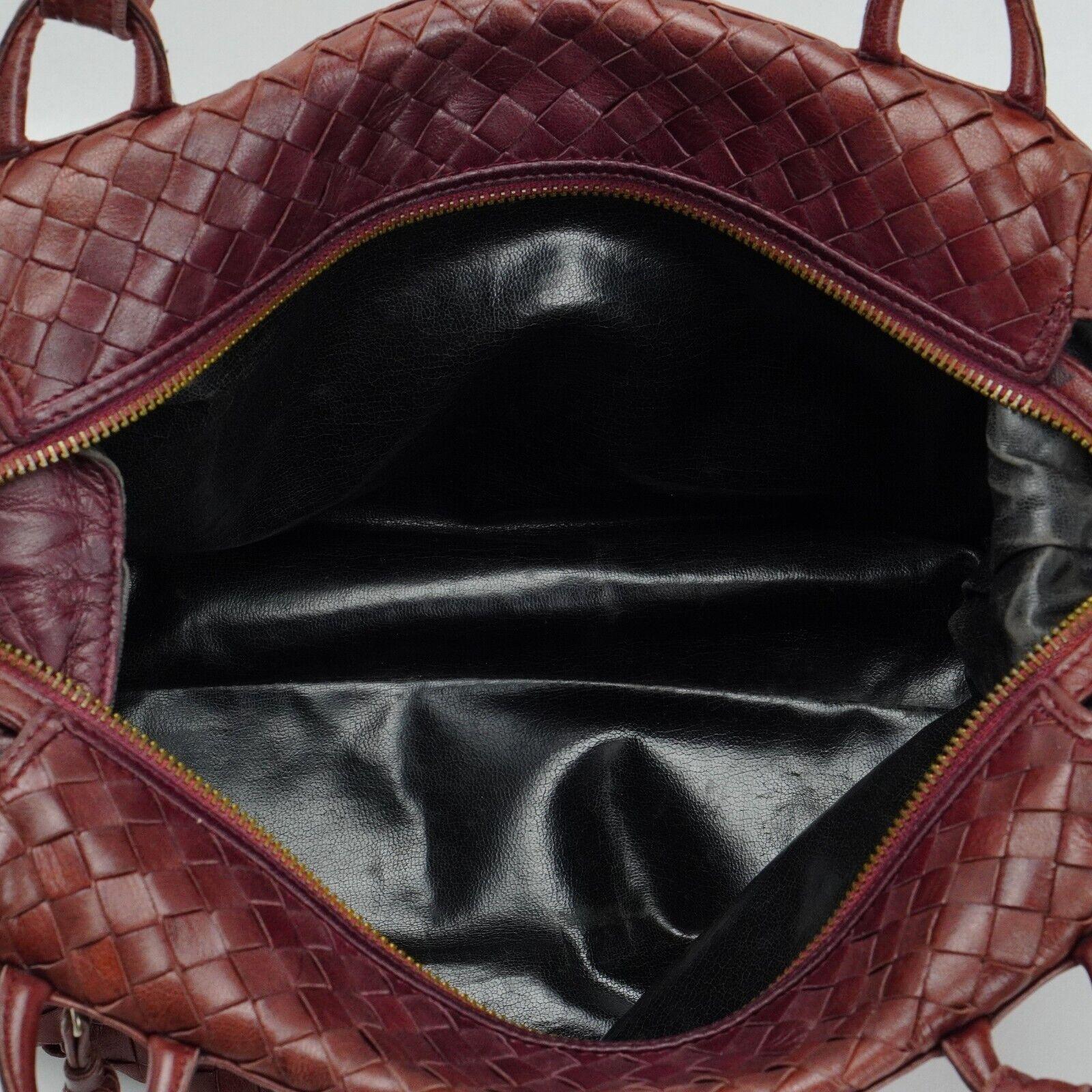 Bottega Veneta Intrecciato Leather Fold Over Shoulder Bag Brown