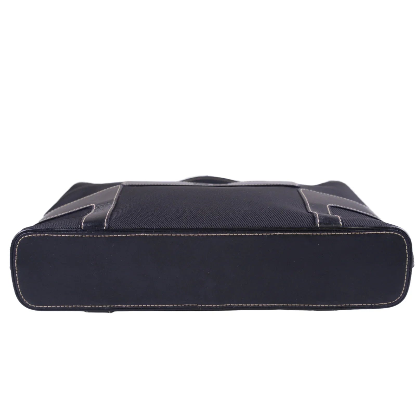 Givenchy Handbag Leather x Canvas Bag Black