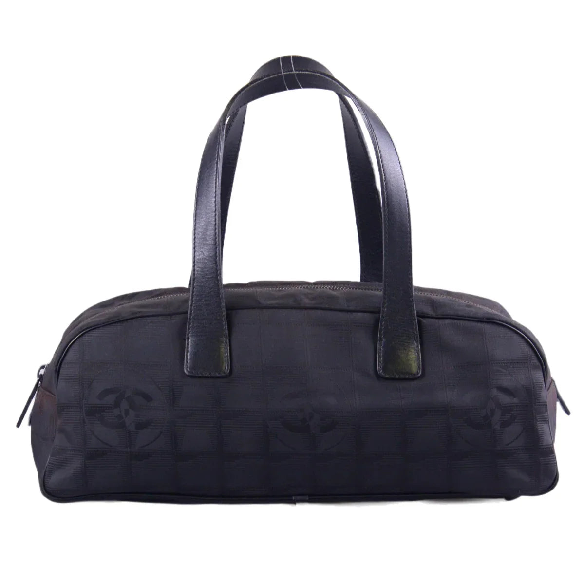 Chanel New Travel Line Bowler Bag Black