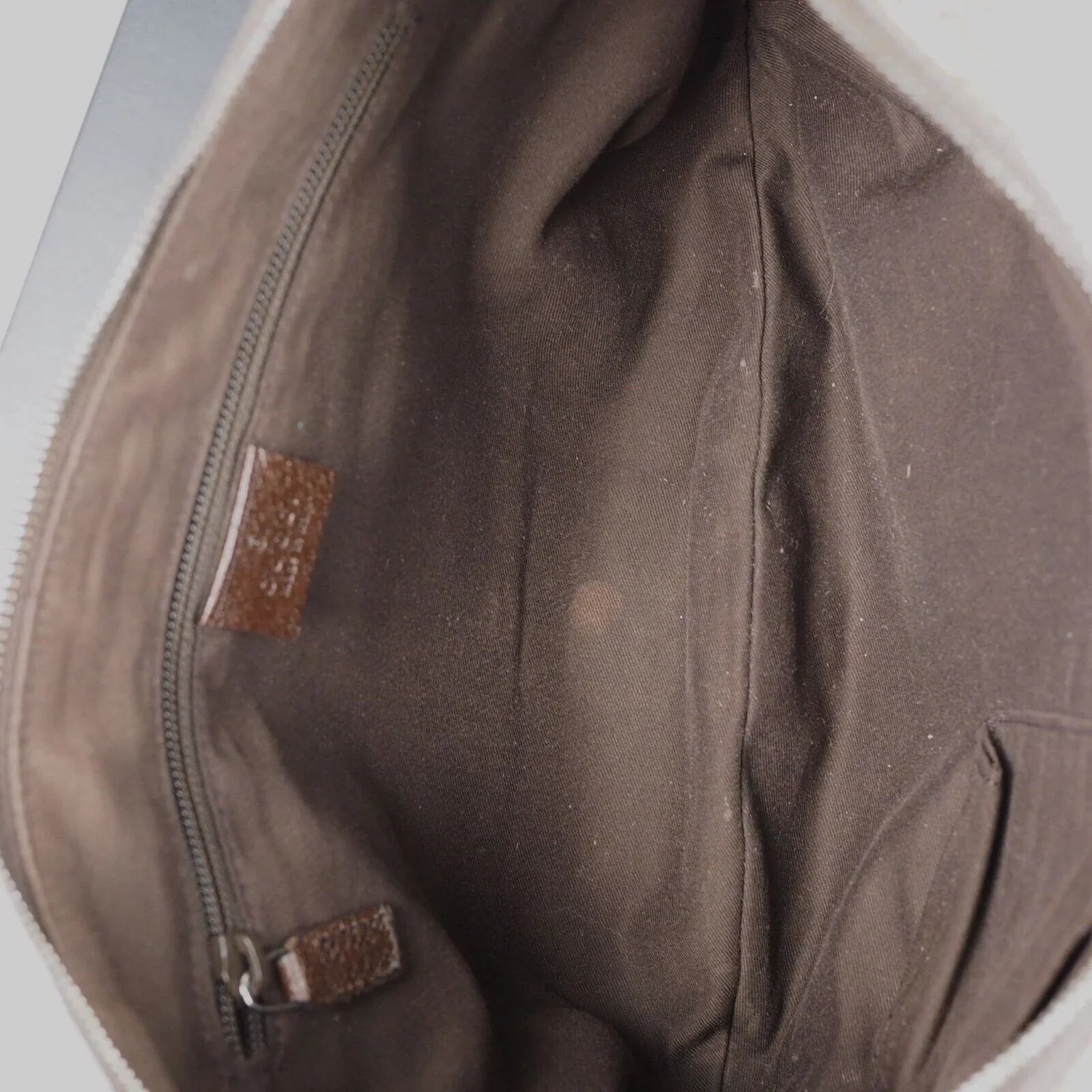 Gucci Crossbody Canvas Shoulder Bag Brown