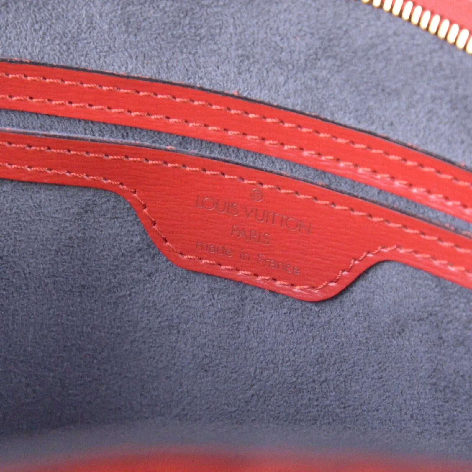 Louis Vuitton Epi Saint Jacques PM Bag Red