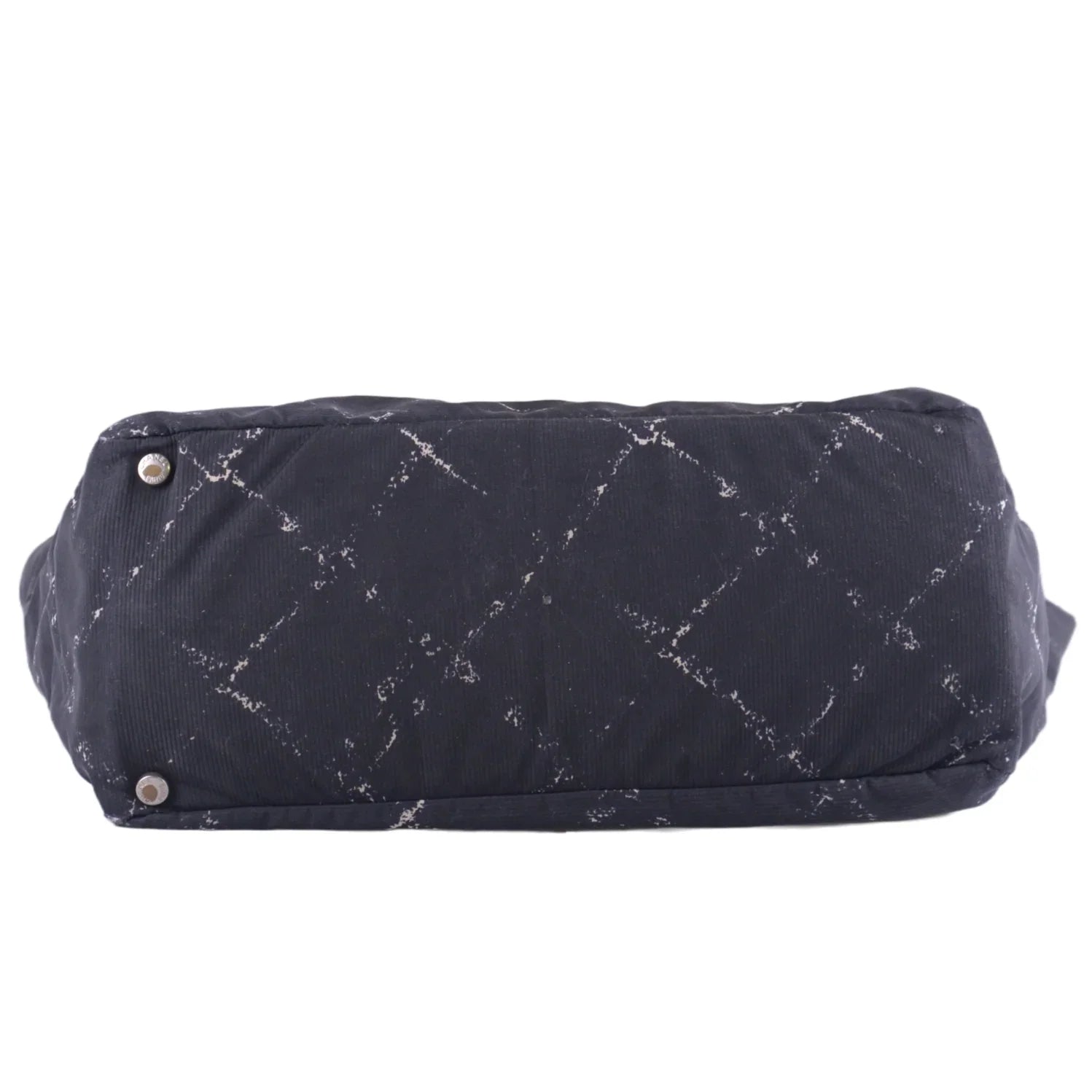 Chanel Old Travel Line Tote Bag Black