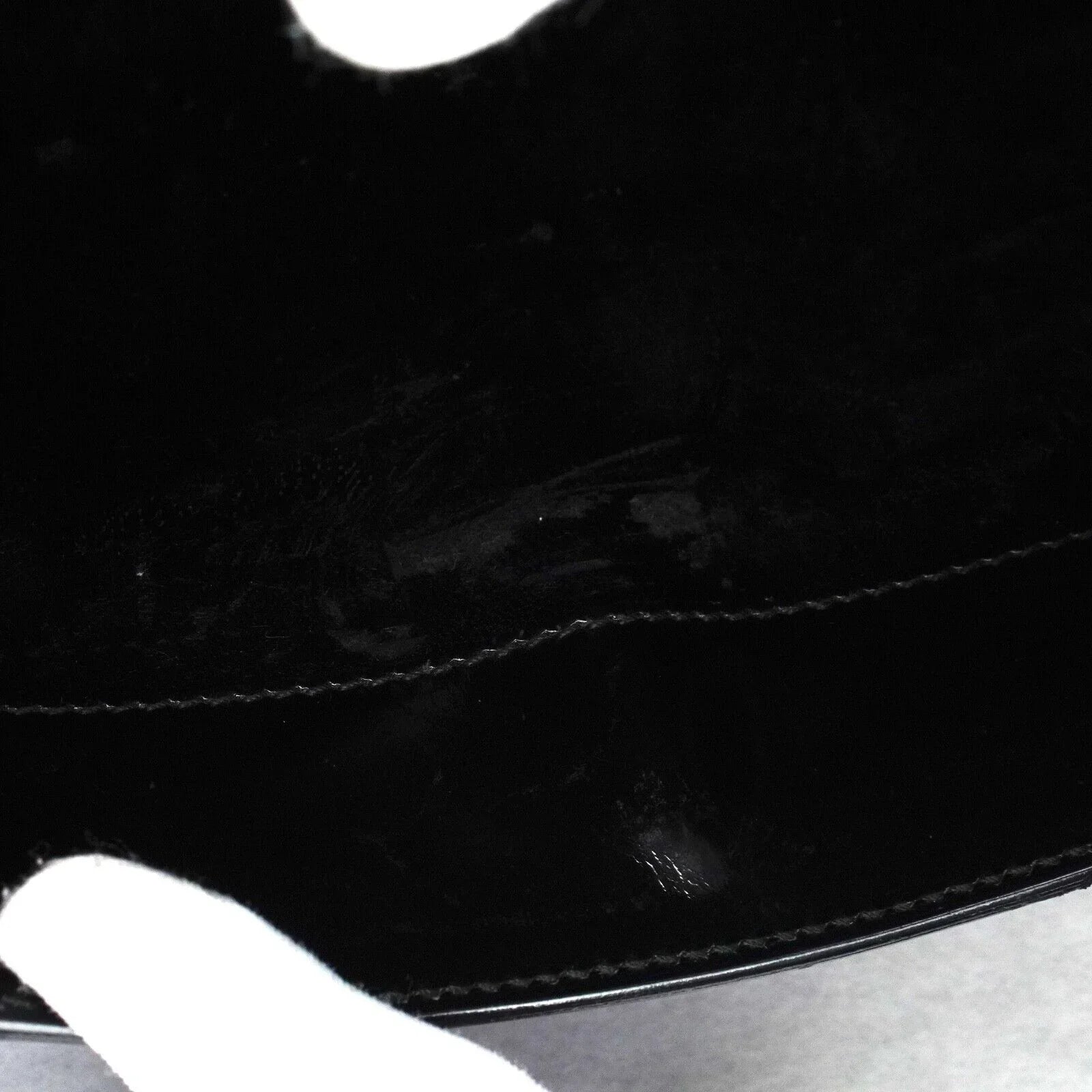 Gucci Patent Leather Bag Black