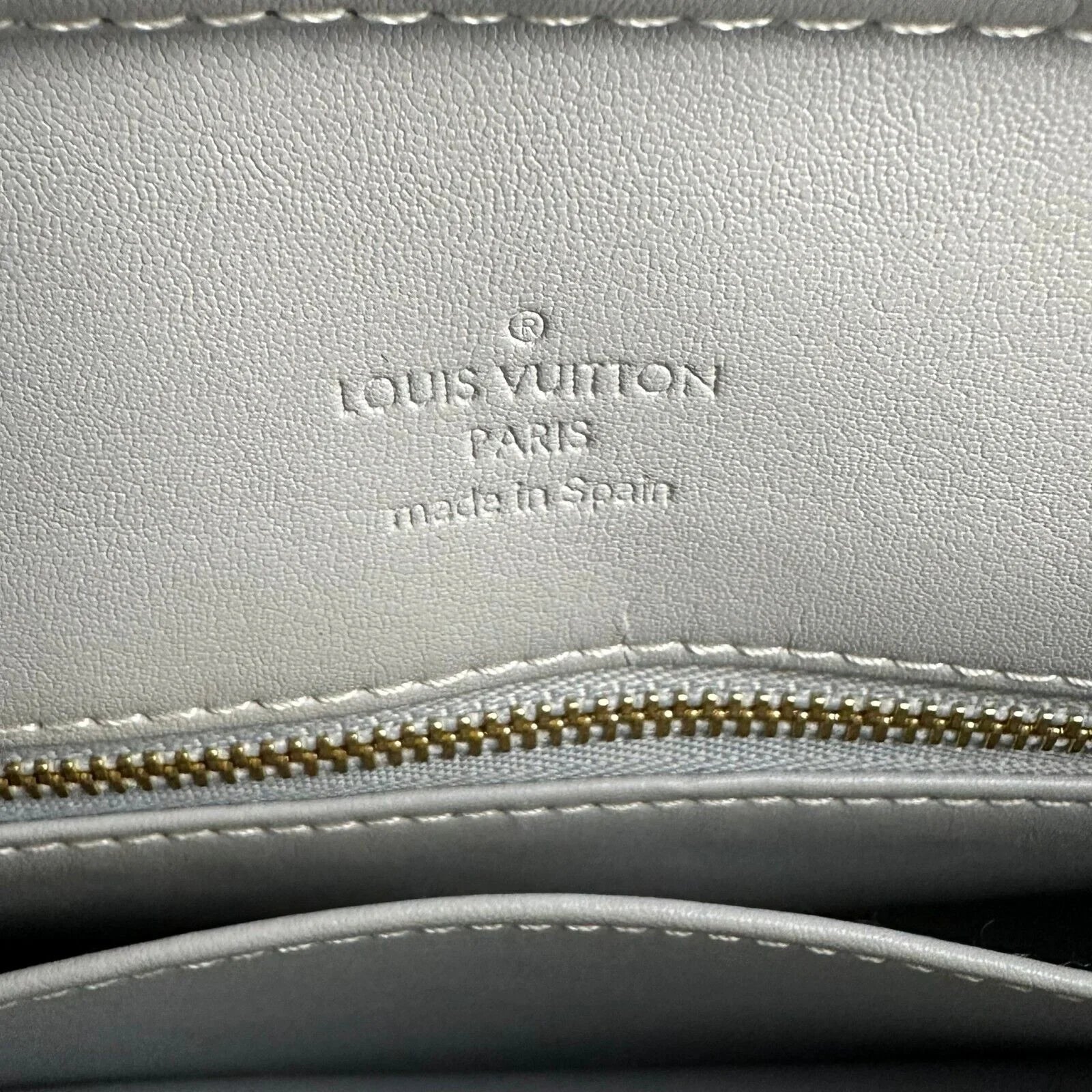 Louis Vuitton Monogram Vernis Houston Tote Bag, Gold and Tan