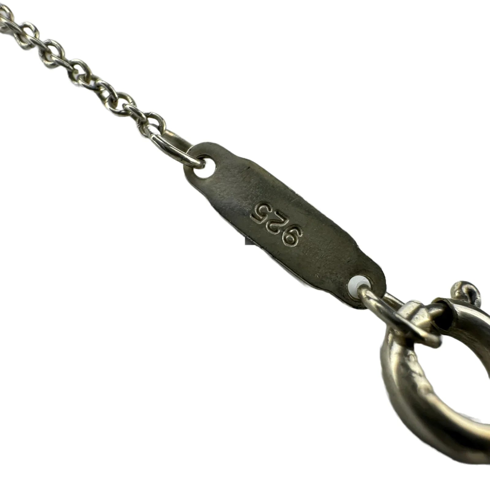 Tiffany & Co Double Cut-Out Heart Necklace Sterling Silver