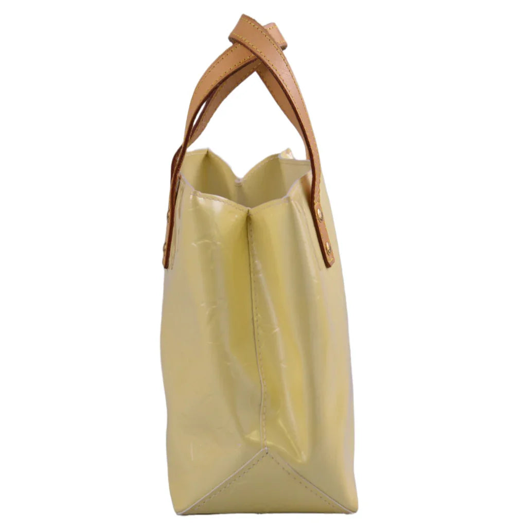 Louis Vuitton Monogram Vernis Reade PM Bag Yellow