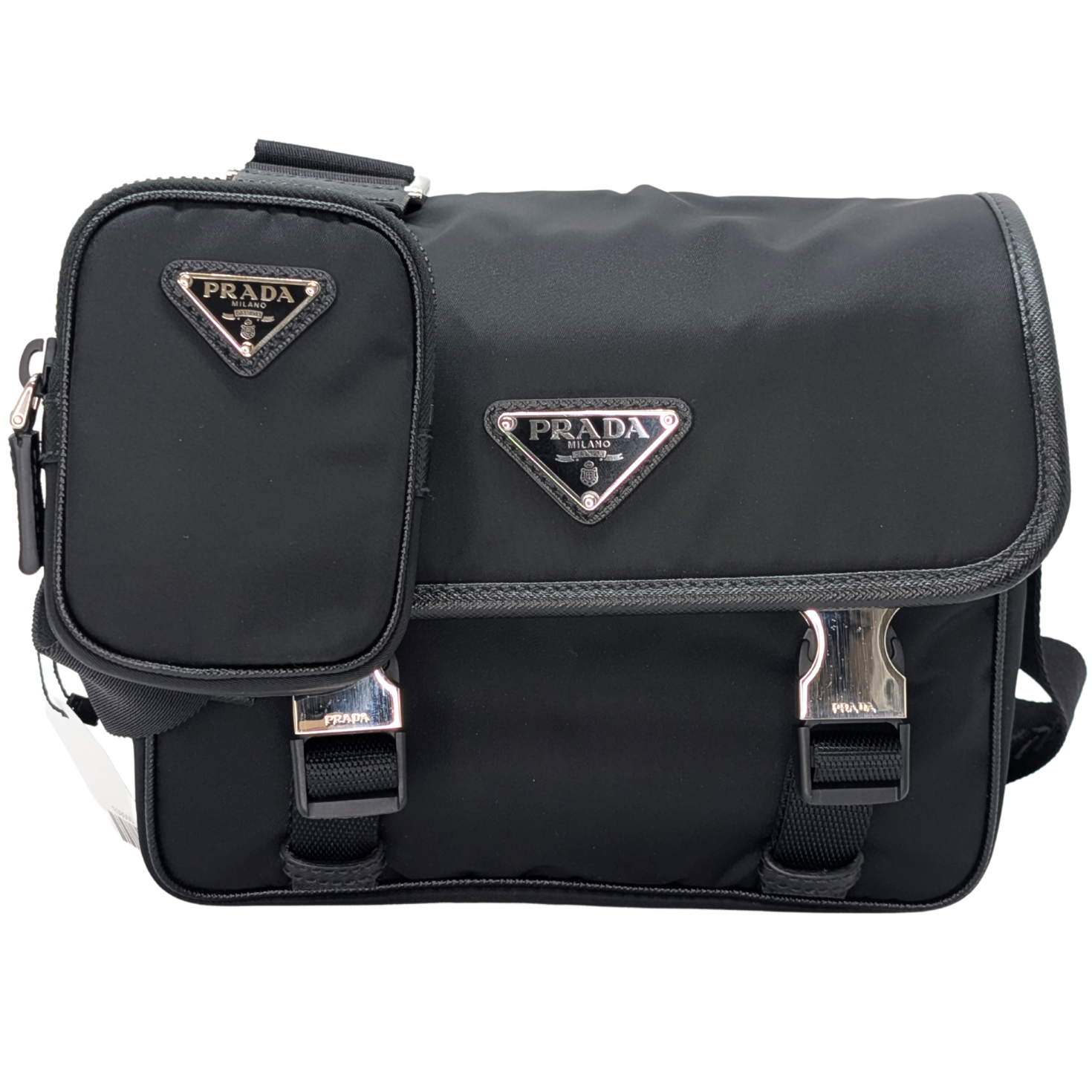 Second-hand Prada Re-Nylon and Saffiano men's bag