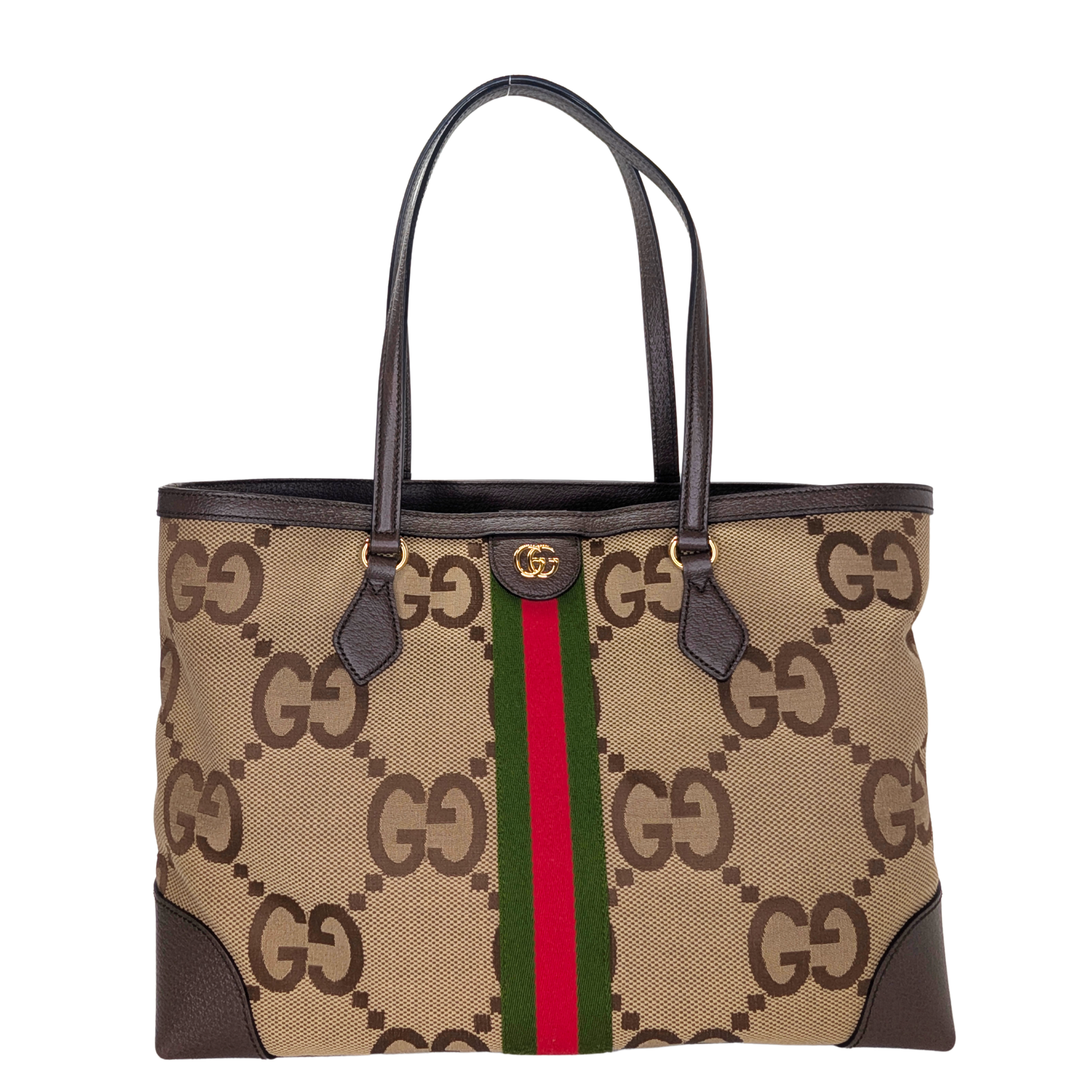 Gucci Ophidia Jumbo GG Canvas Tote Bag