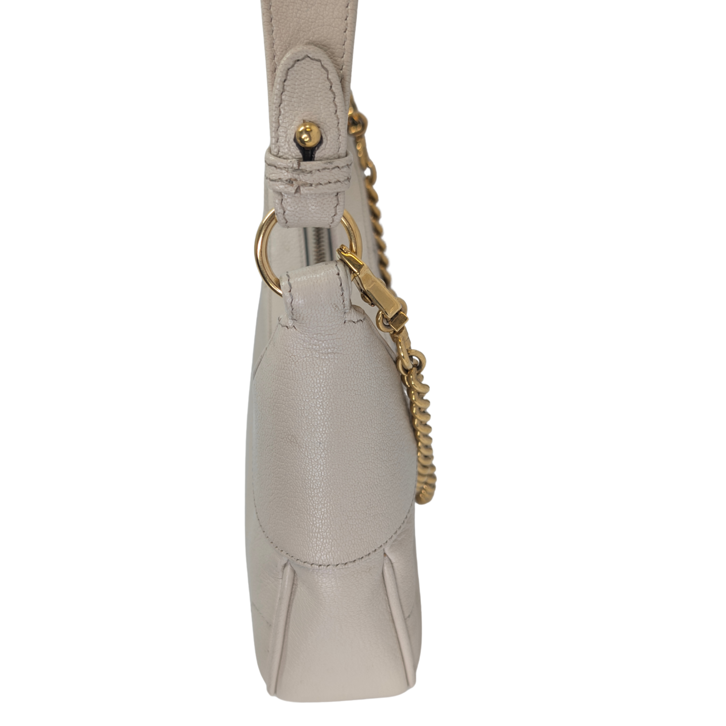 Gucci Aphrodite small shoulder Bag Leather Beige