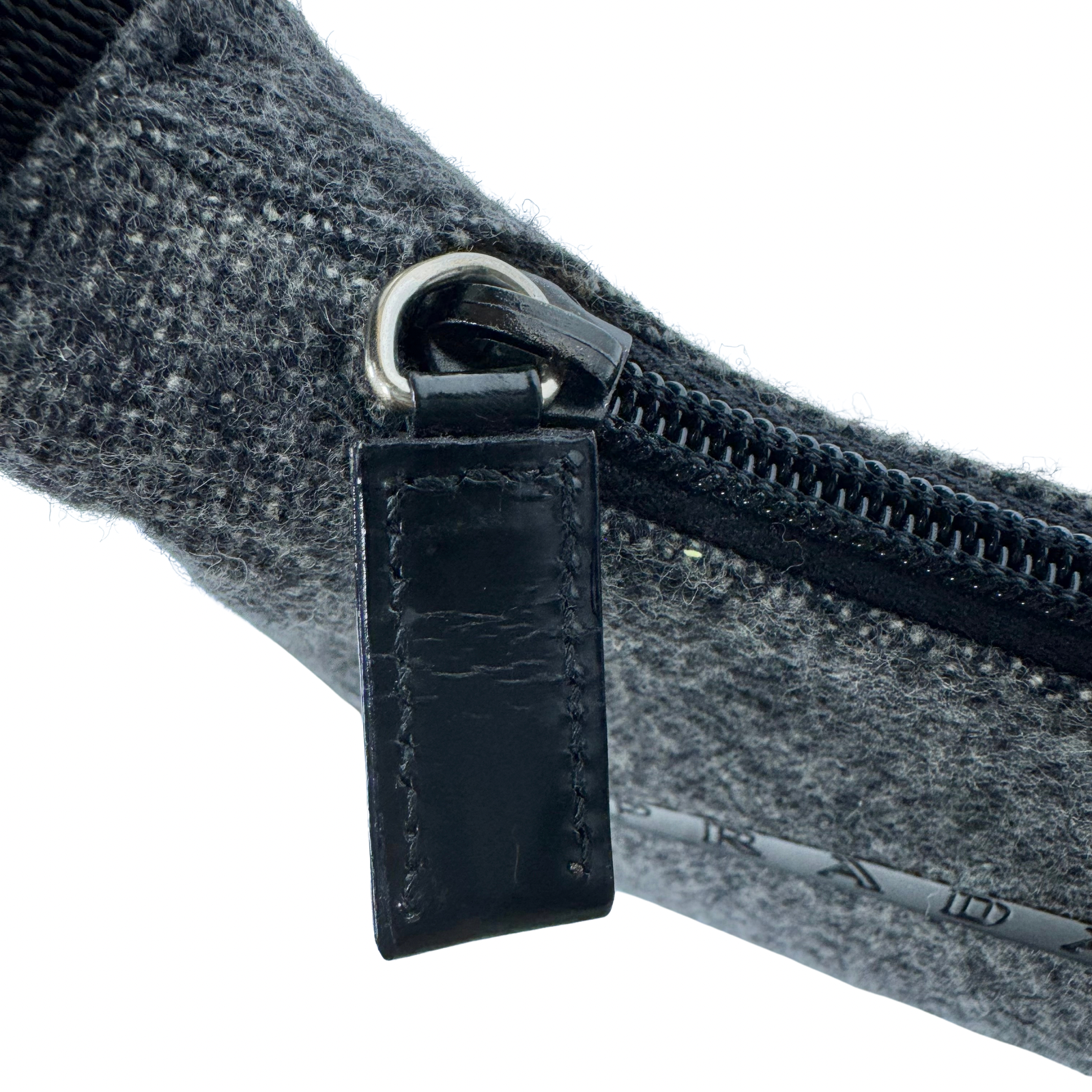 Prada SS Wool Canapa Sport Hobo Shoulder Bag – Grey