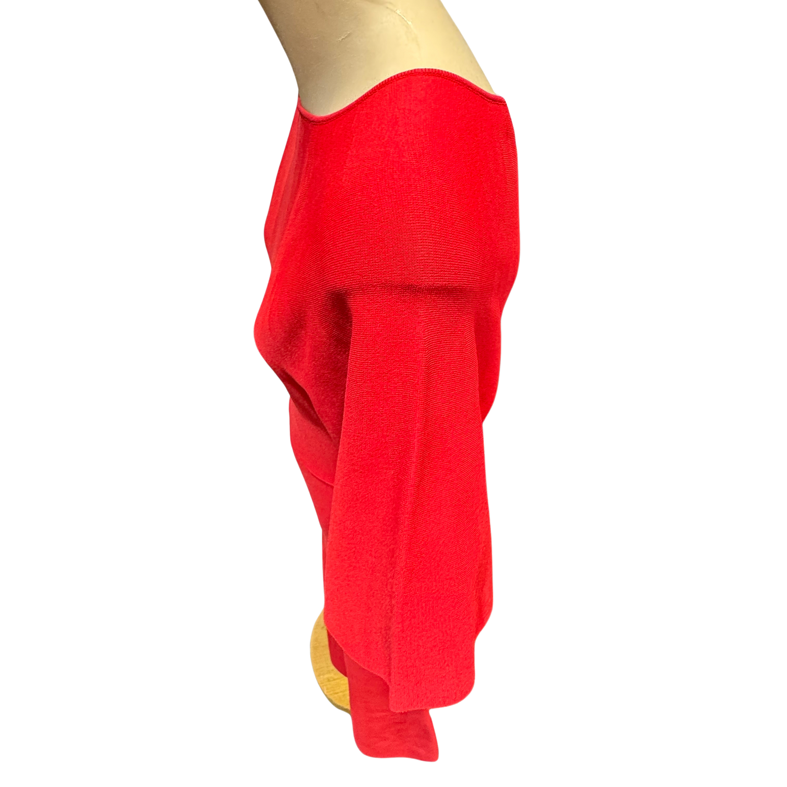 Valentino Flutter Sleeve  Maxi Dress Red
