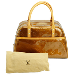 Louis Vuitton Bronze Monogram Vernis Tompkins Square Handbag