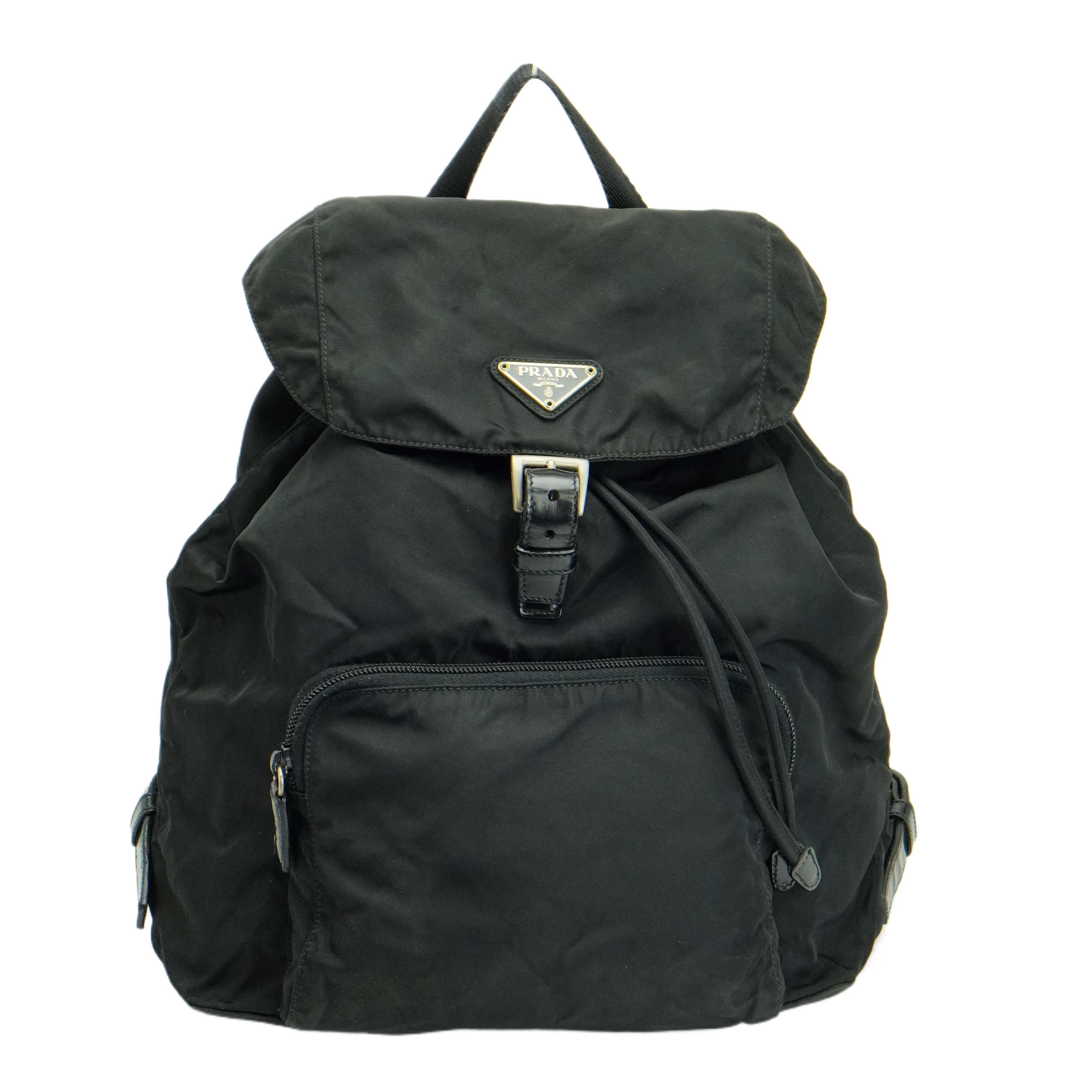 Prada Nylon Black Backpack Rucksack