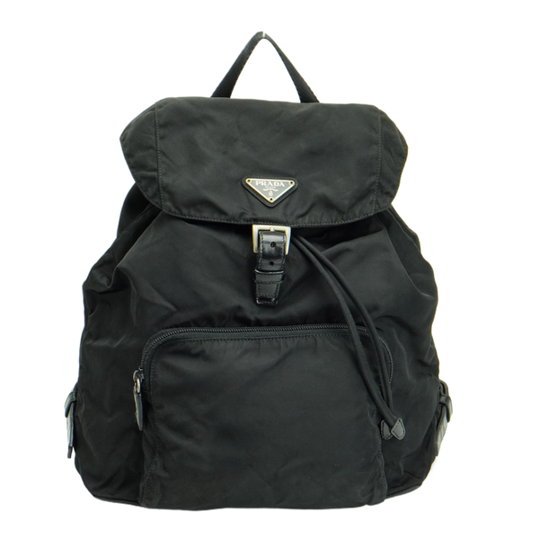 Prada Nylon Black Backpack Rucksack