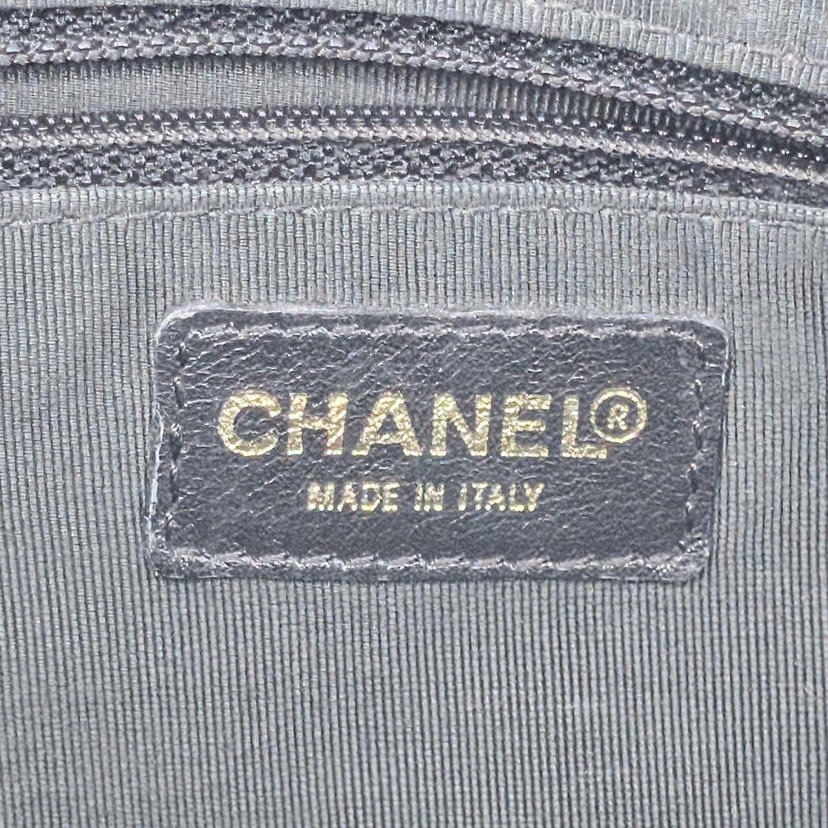 Chanel Shopping Tote Caviar Black