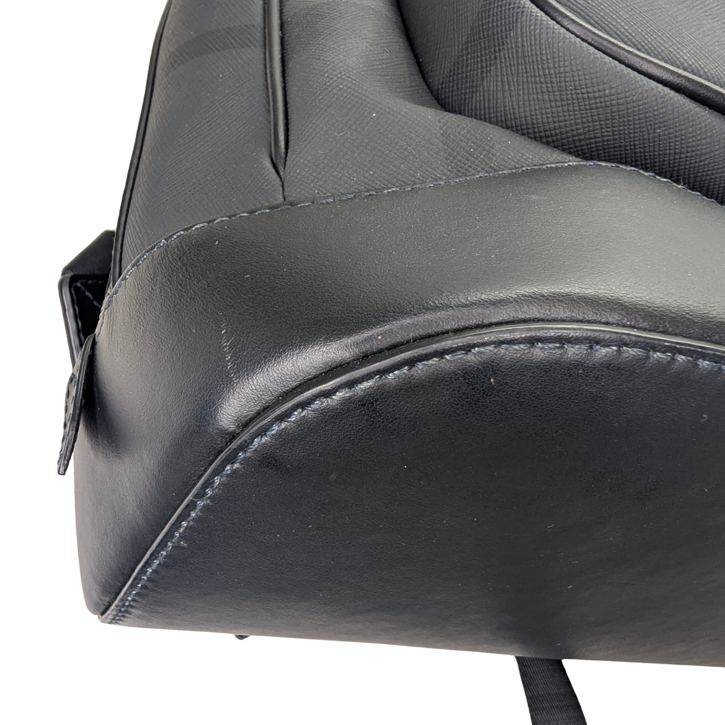 Burberry Rocco Checkered Backpack Charcoal