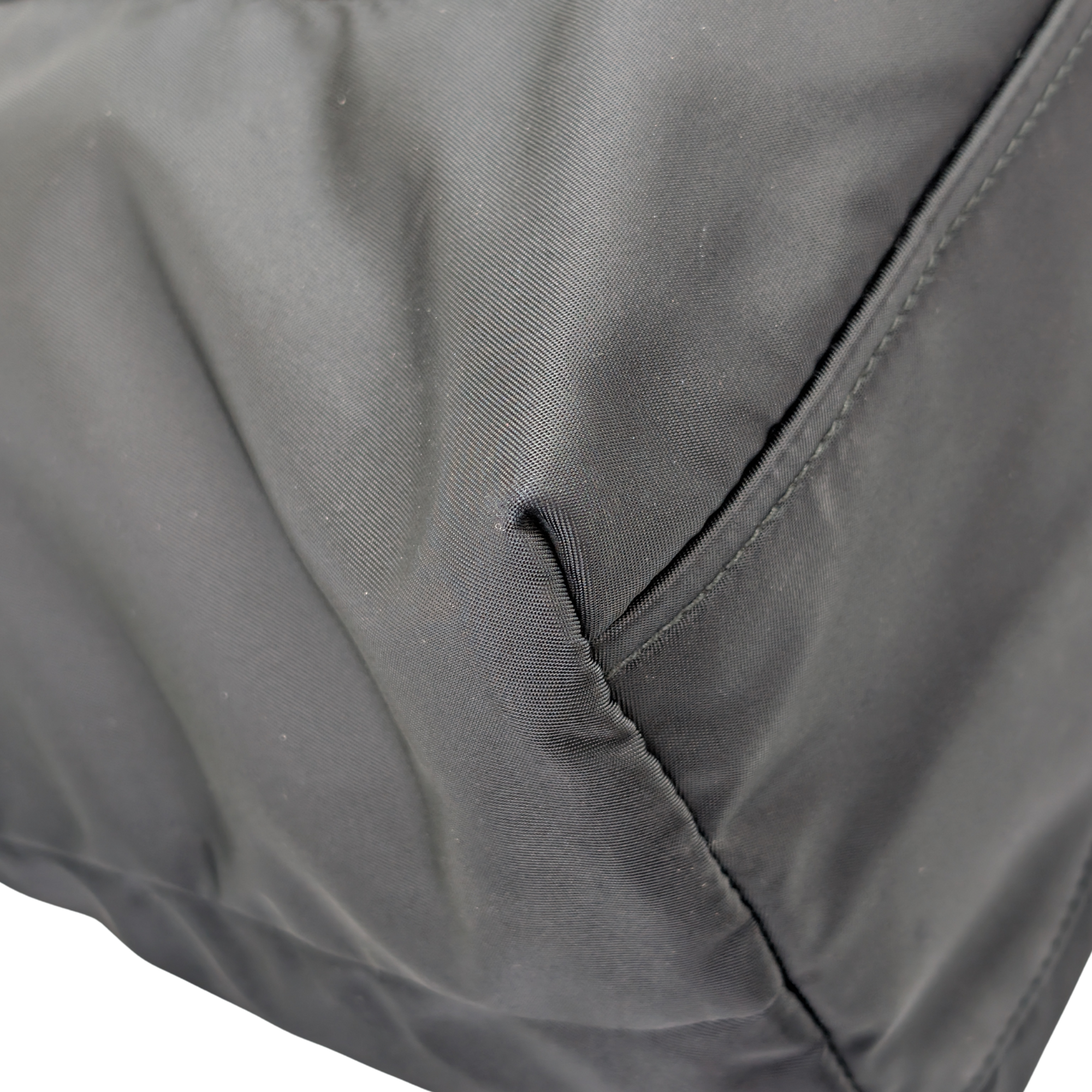 Prada Tessuto Re-Nylon Shopping Tote Black - Lost Designer