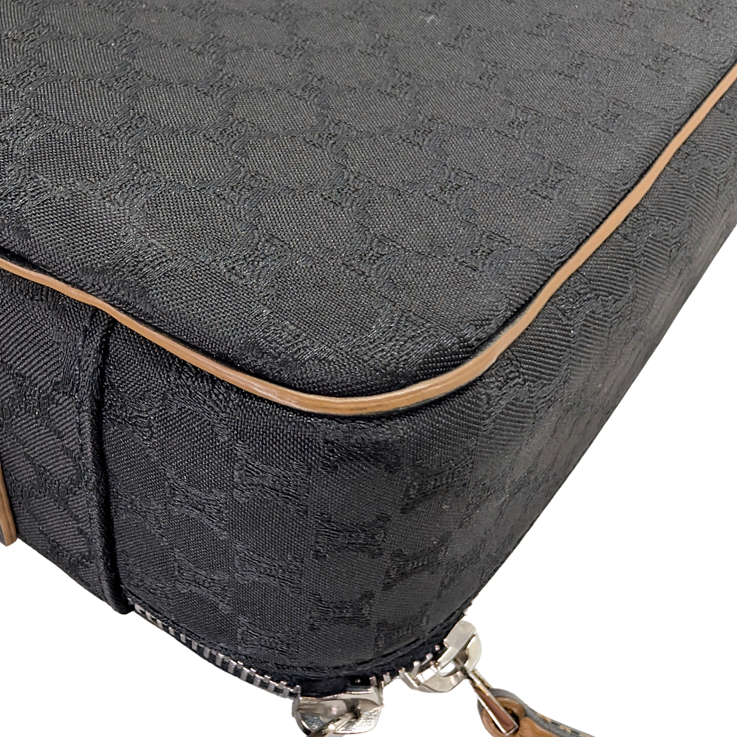 Celine Macadam Canvas & Leather Two-way Briefcase Bag