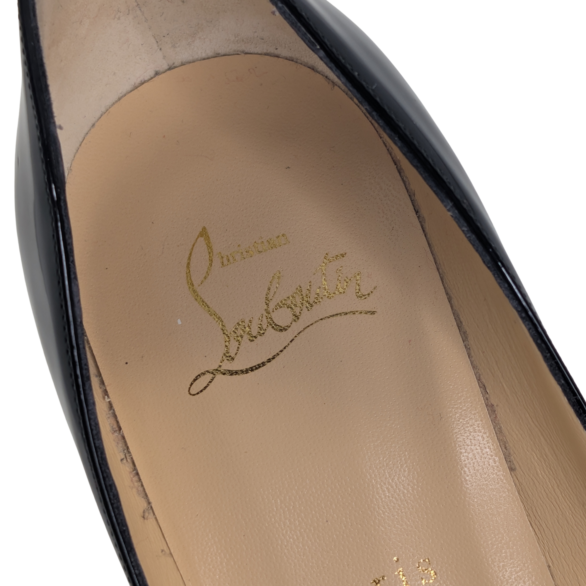 Christian Louboutin Kate 100 Heels Black 38½