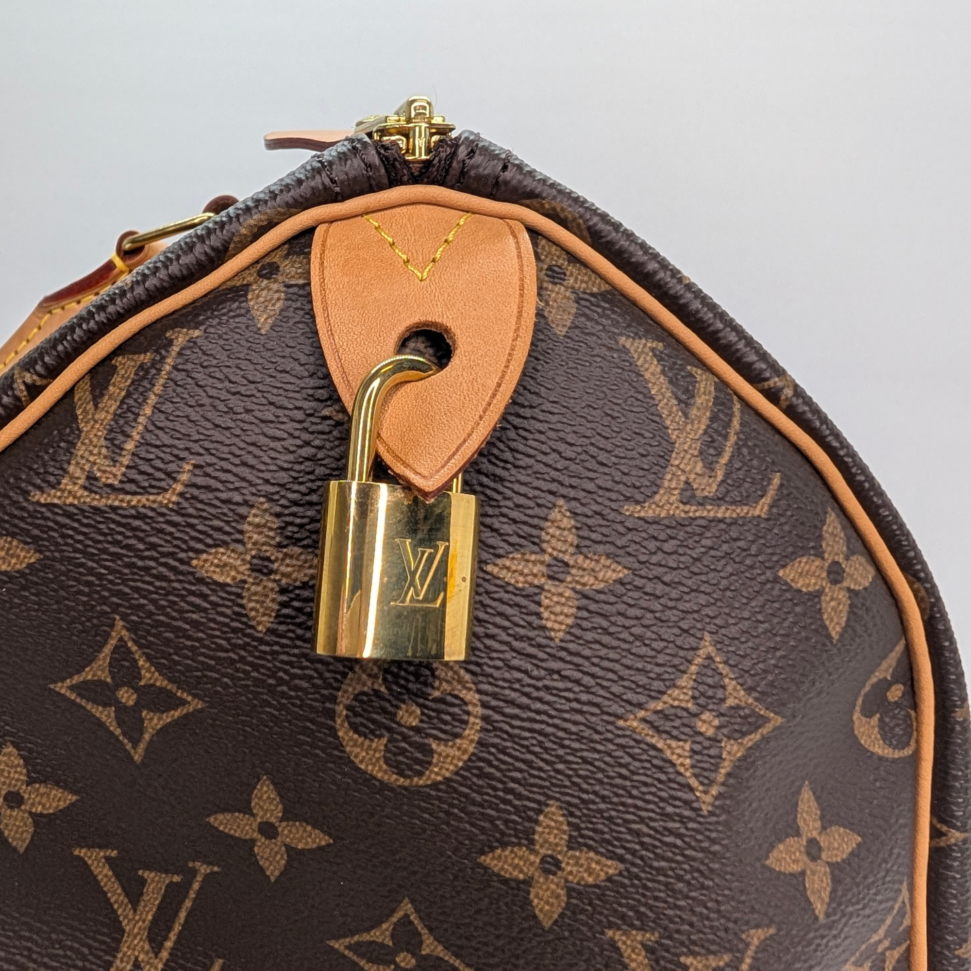 Louis Vuitton Speedy Bandoulière 30 Handbag Brown