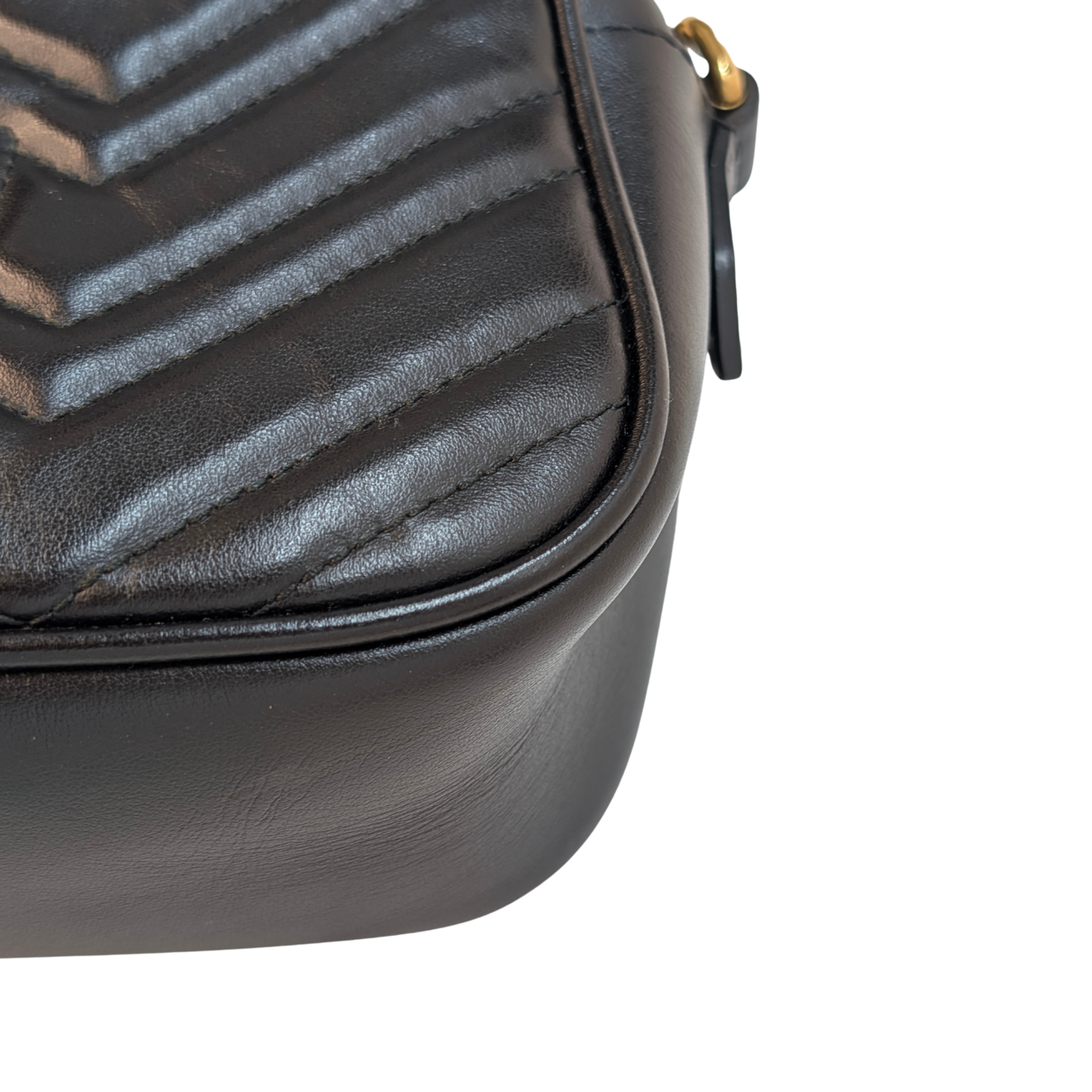 Gucci GG Marmont Small Camera Shoulder Bag Black