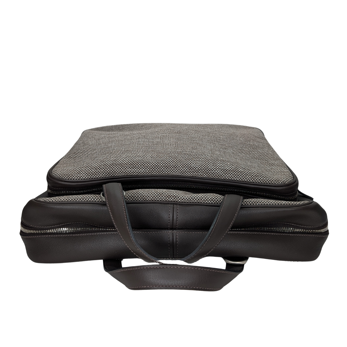 Hermes Caleche-Express Top Handle Bag Grey