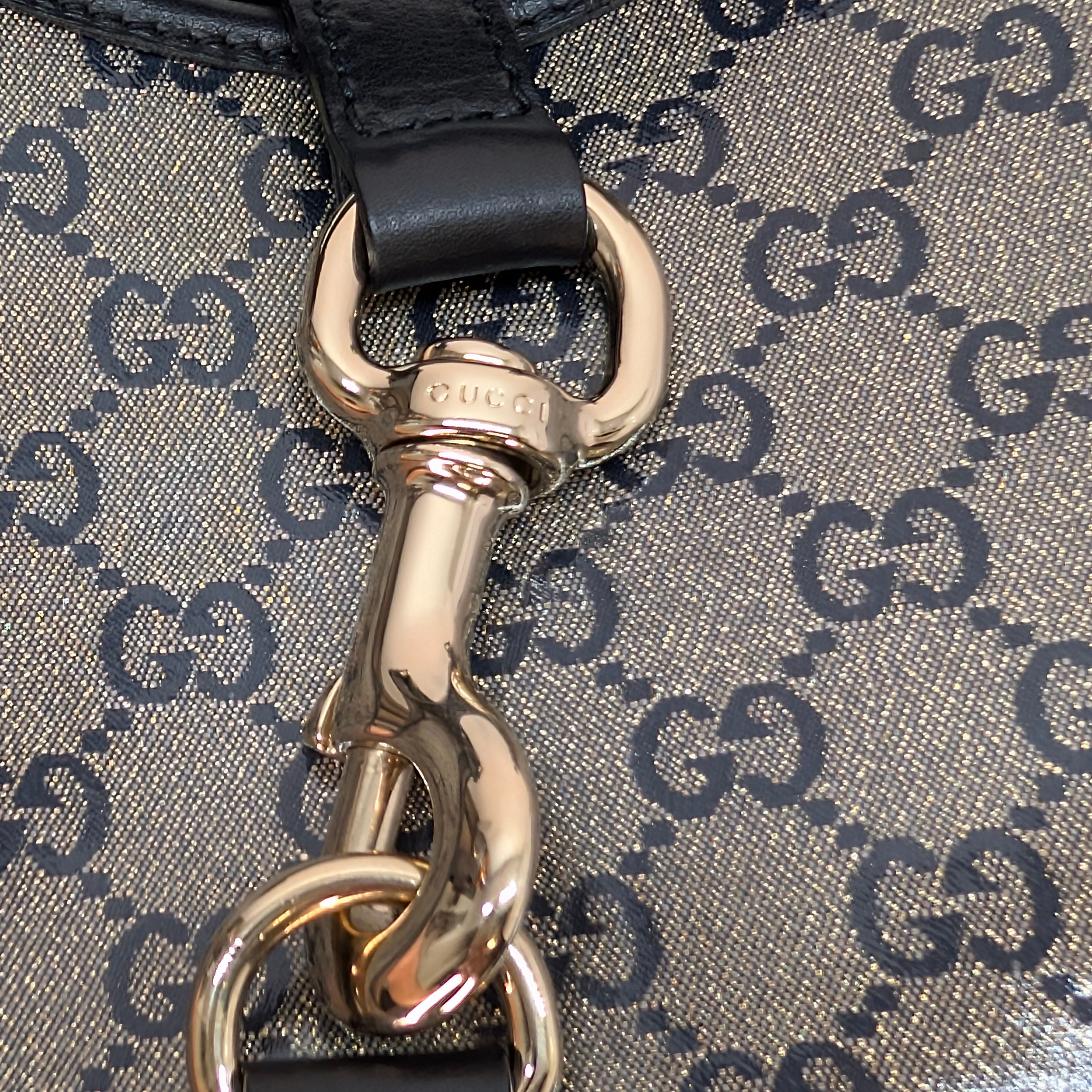 Gucci Crystal Joy Medium Shoulder Bag Metallic