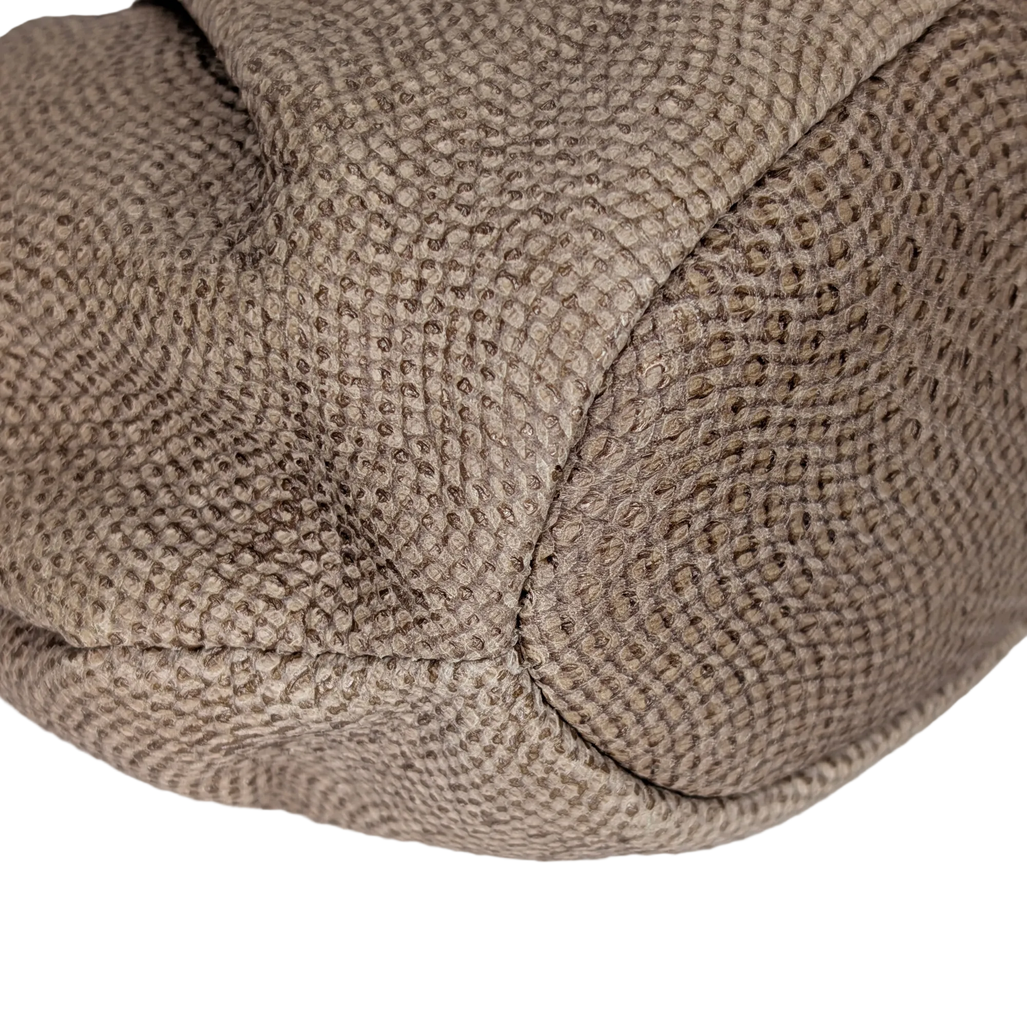 Bvlgari Lizard Skin Handbag Beige