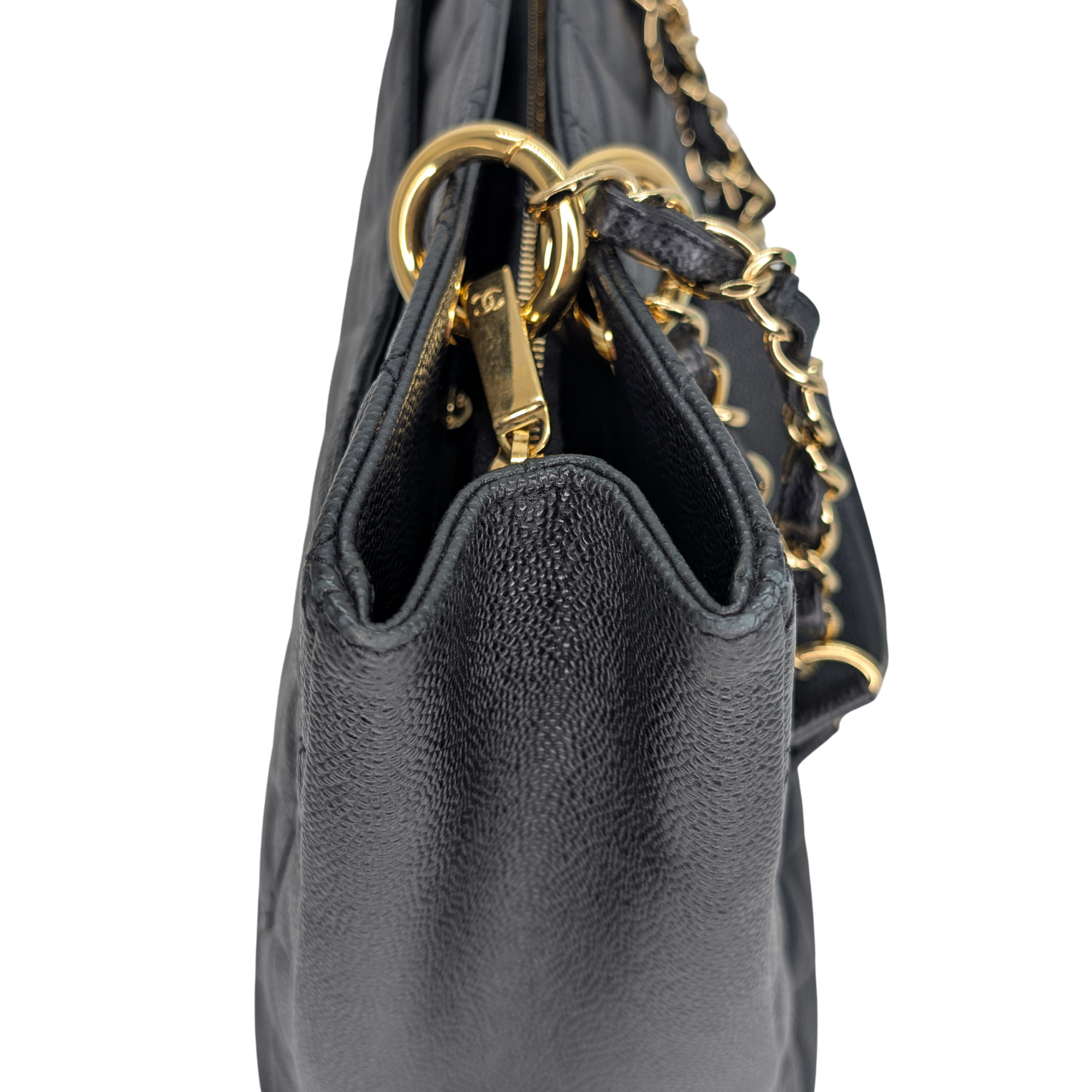 Chanel Grand Shopping Tote Bag Black