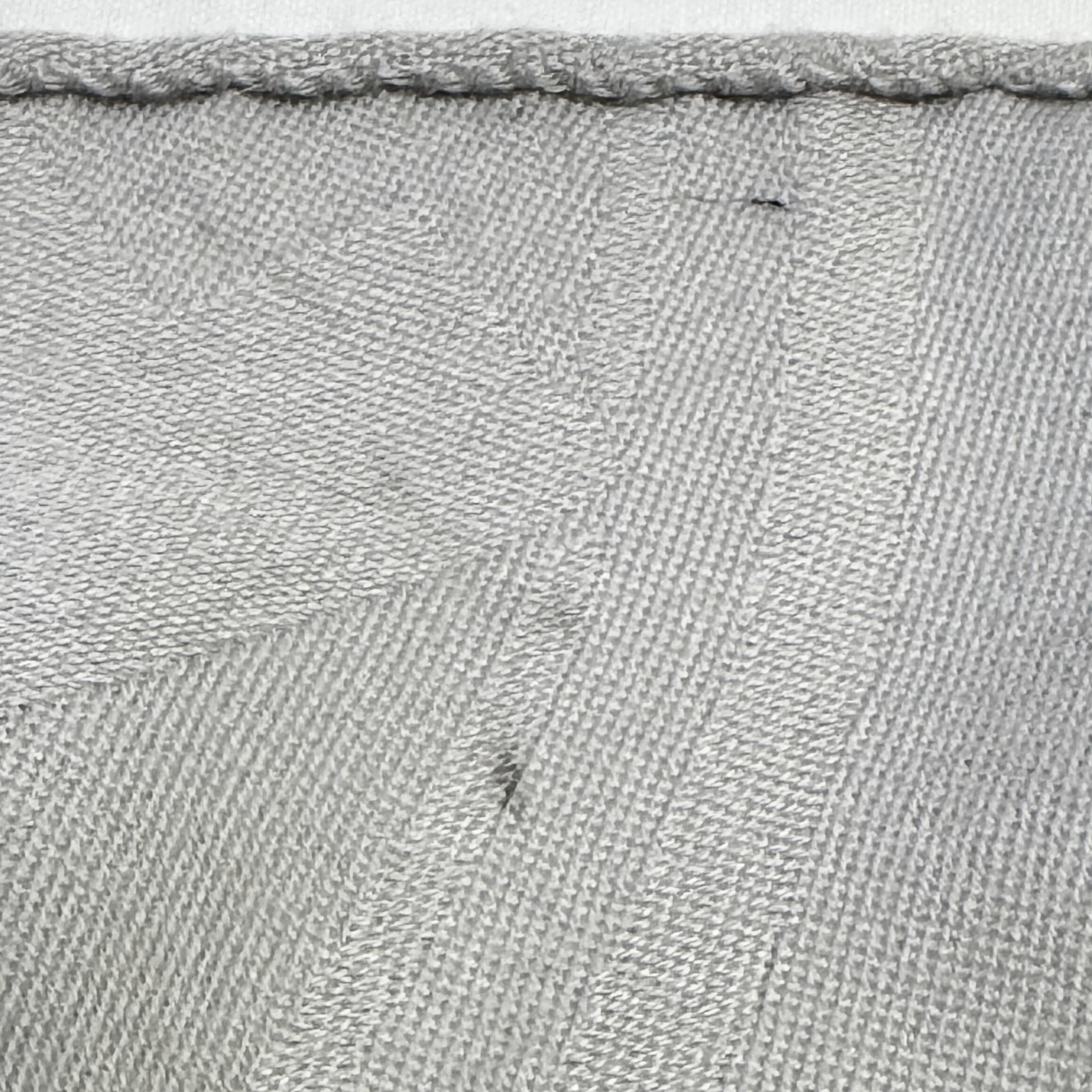 Hermès Silk Cashmere Scarf Grey