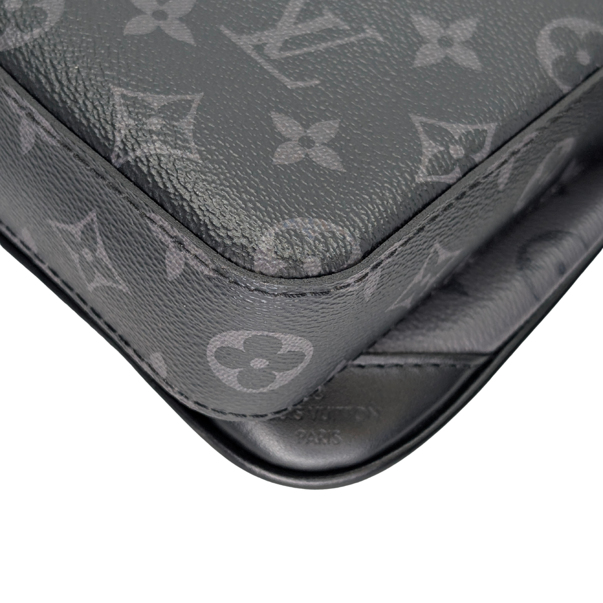 Louis Vuitton Trio Messenger Monogram Bag Black
