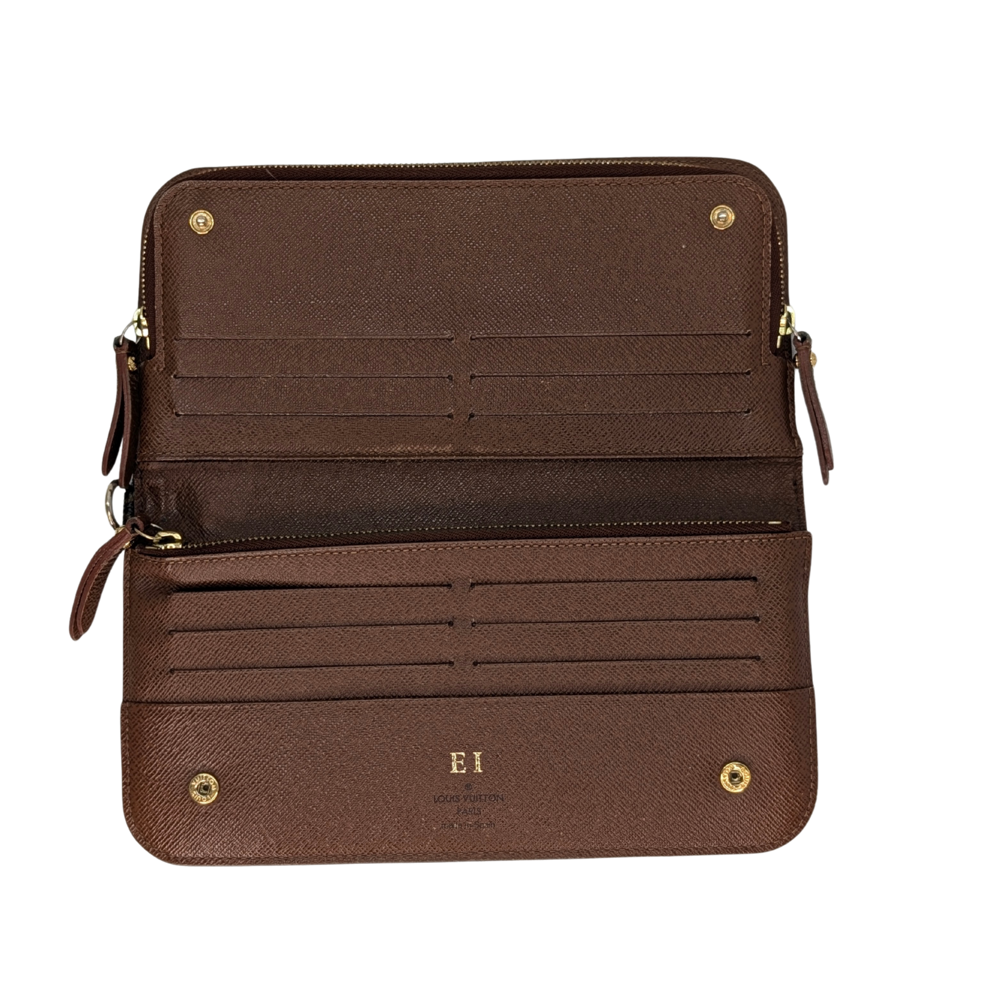 Louis Vuitton Zippy Wallet Monogram Brown