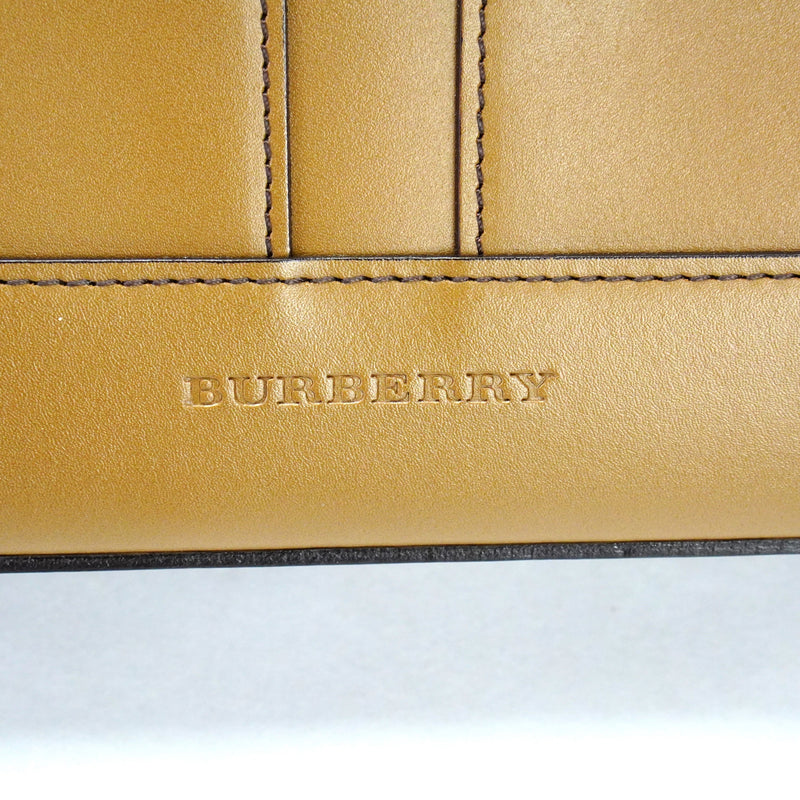 Burberry Handbag Leather Brown