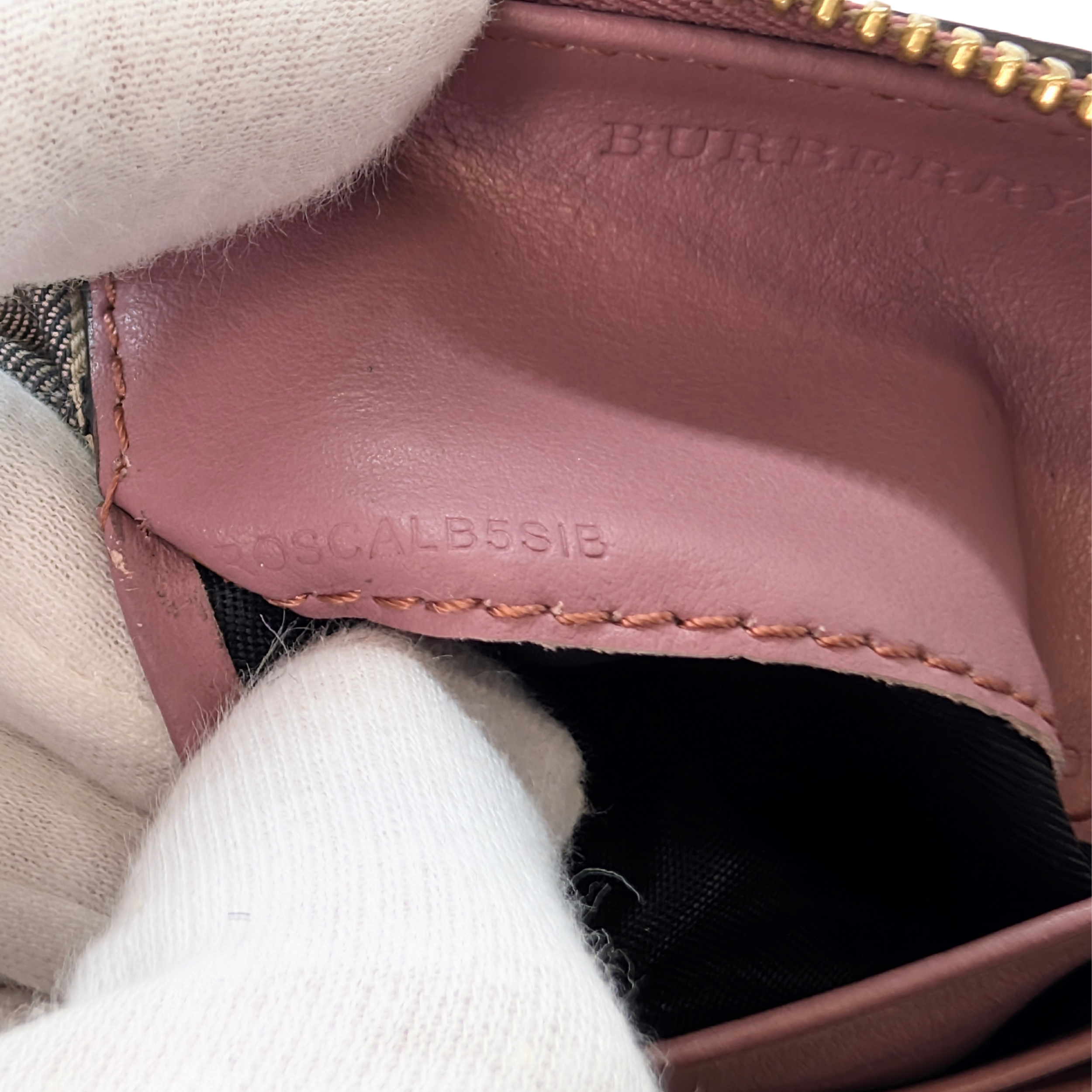 Burberry Peyton Small Crossbody Bag Dusty Pink