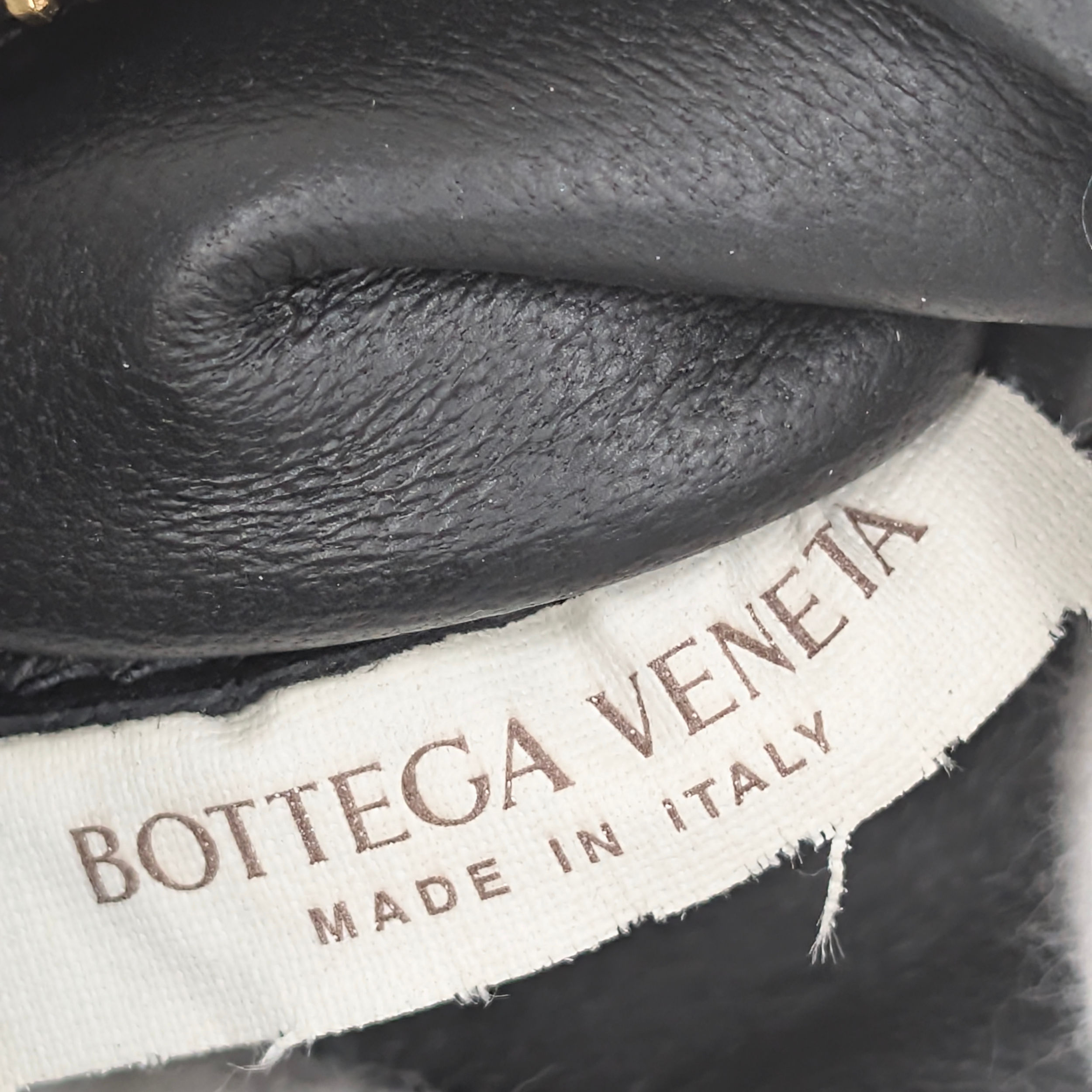 Bottega Veneta Chain Padded Cassette Bag Black