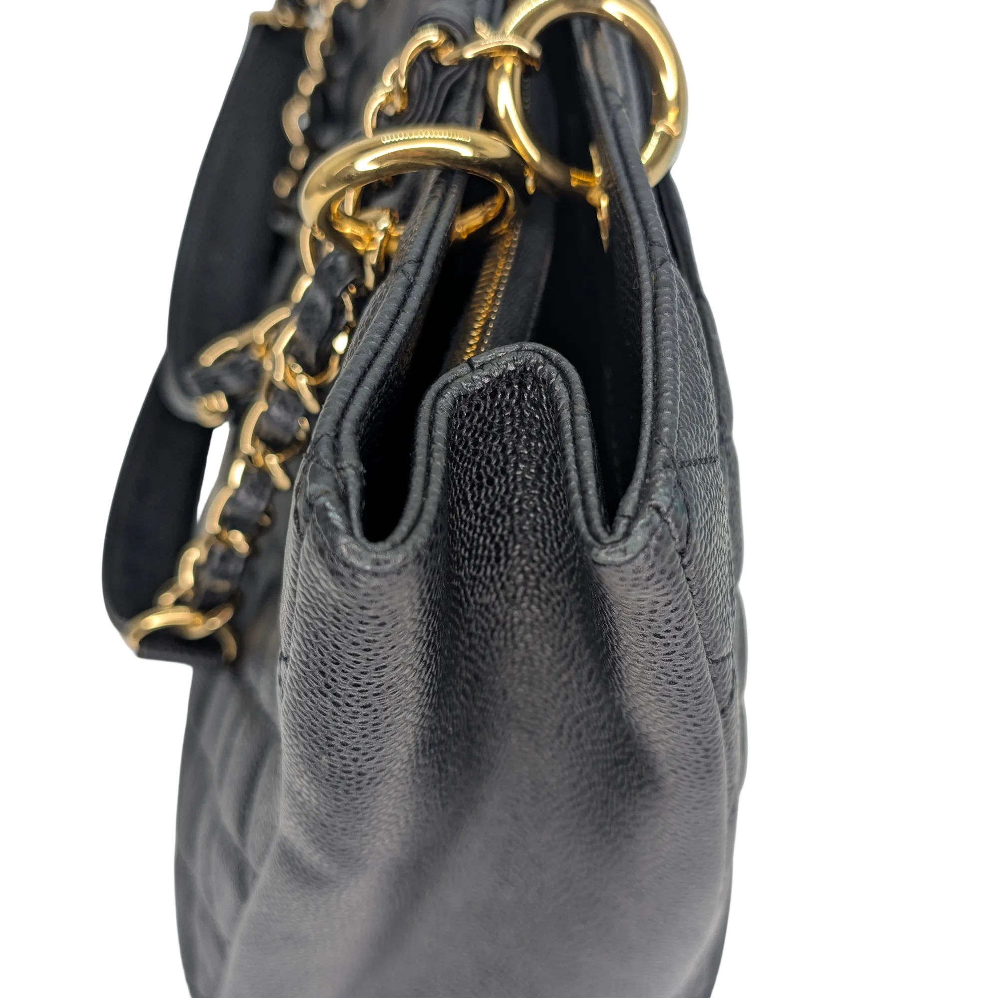 Chanel Grand Shopping Tote Bag Black