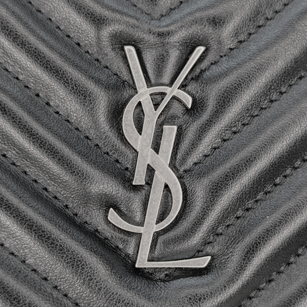 Saint Laurent Chevron Lou Belt Bag