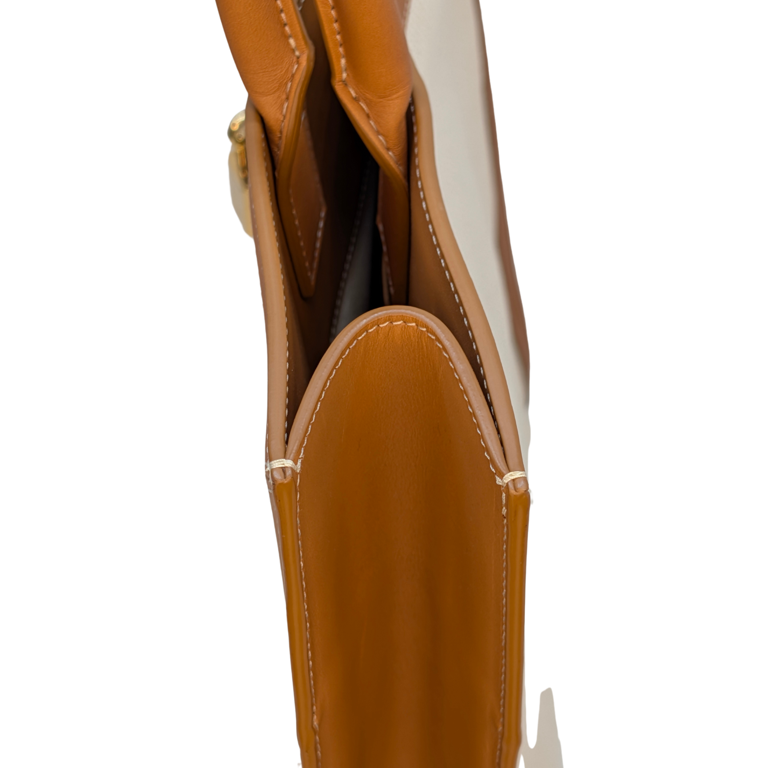 Celine Leather X Canvas Cabas Vertical Tote Bag Large