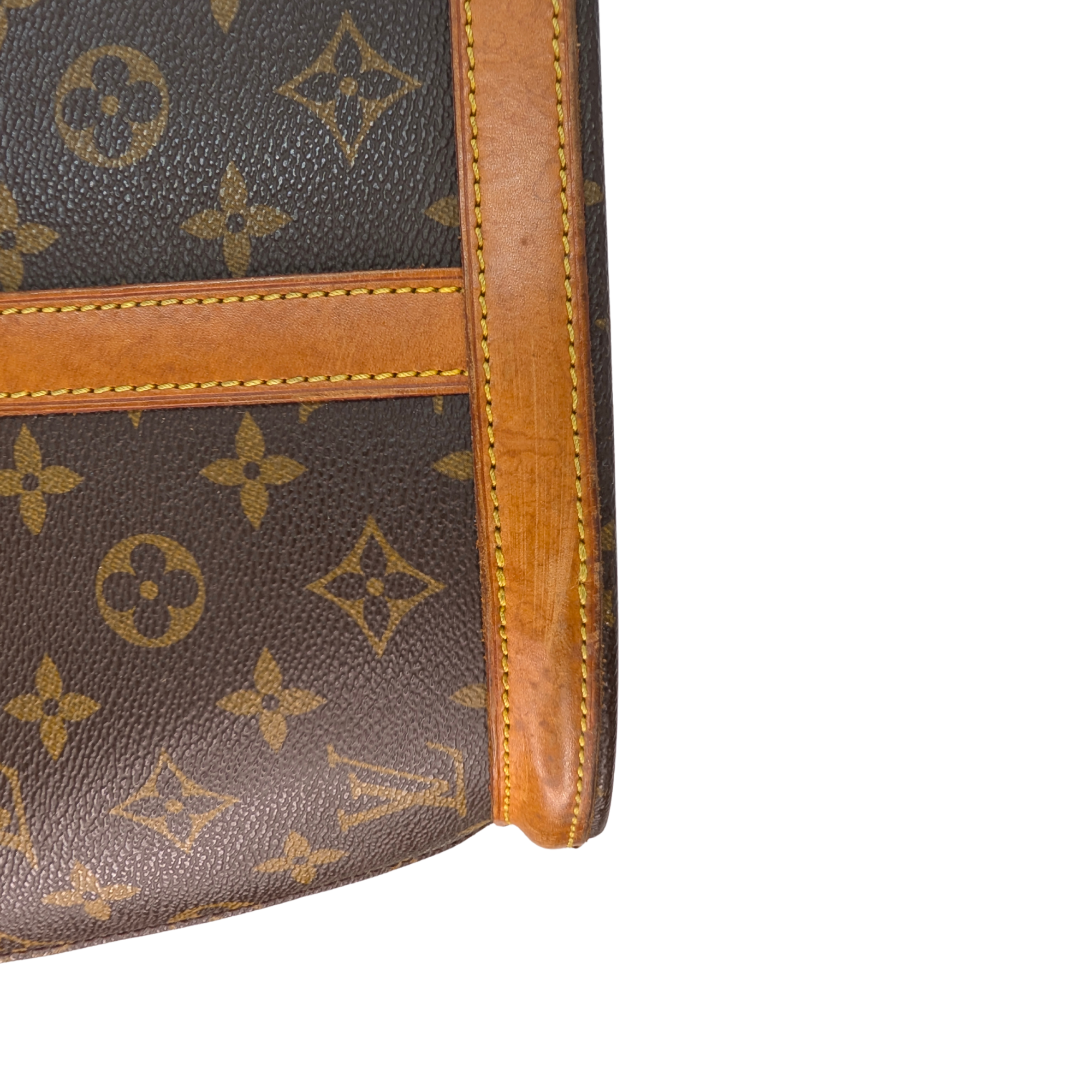 Louis Vuitton Babylone Monogram Tote Bag Brown