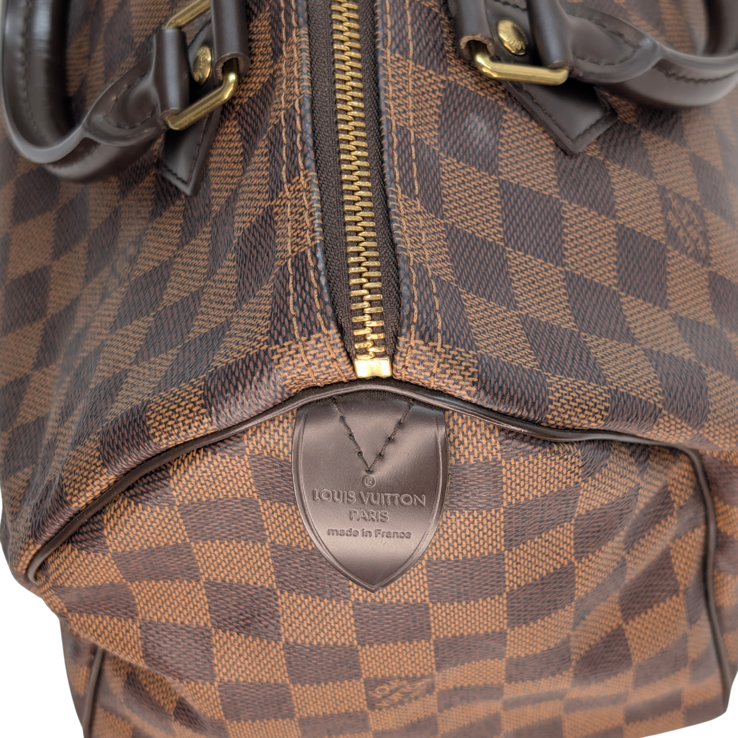 Louis Vuitton Speedy 30 Damier Ebene Bag