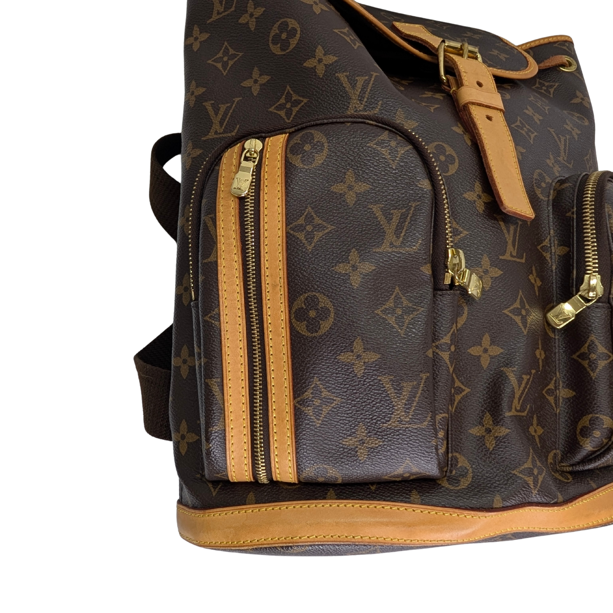 Louis Vuitton Bosphore Monogram Backpack Brown