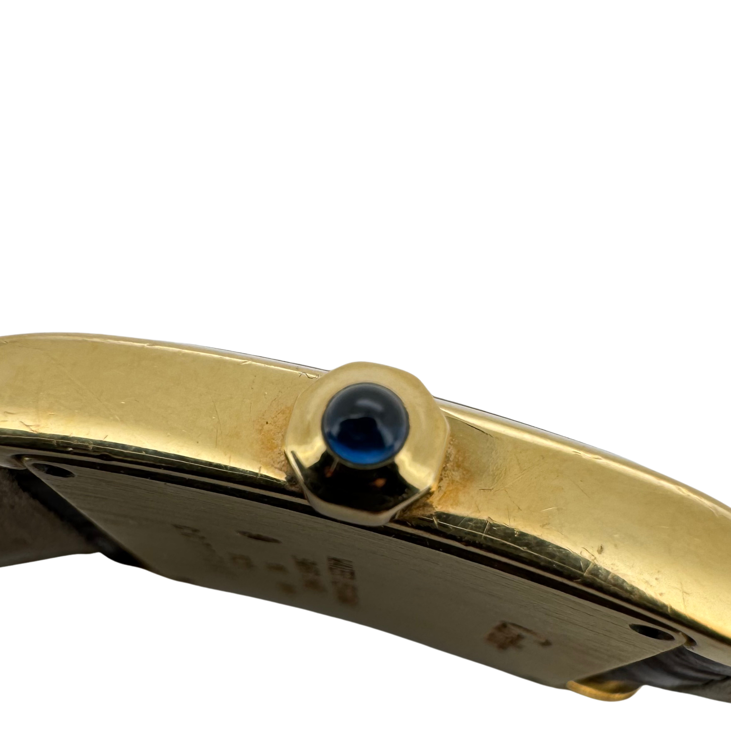 Cartier Tank 1821 Francaise 18k Gold Watch