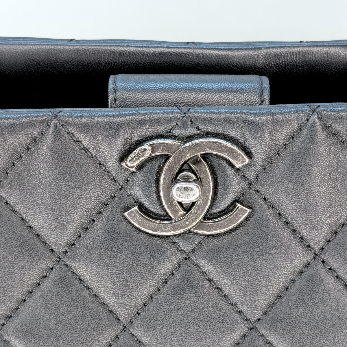 Chanel Matelasse Small Tote Black