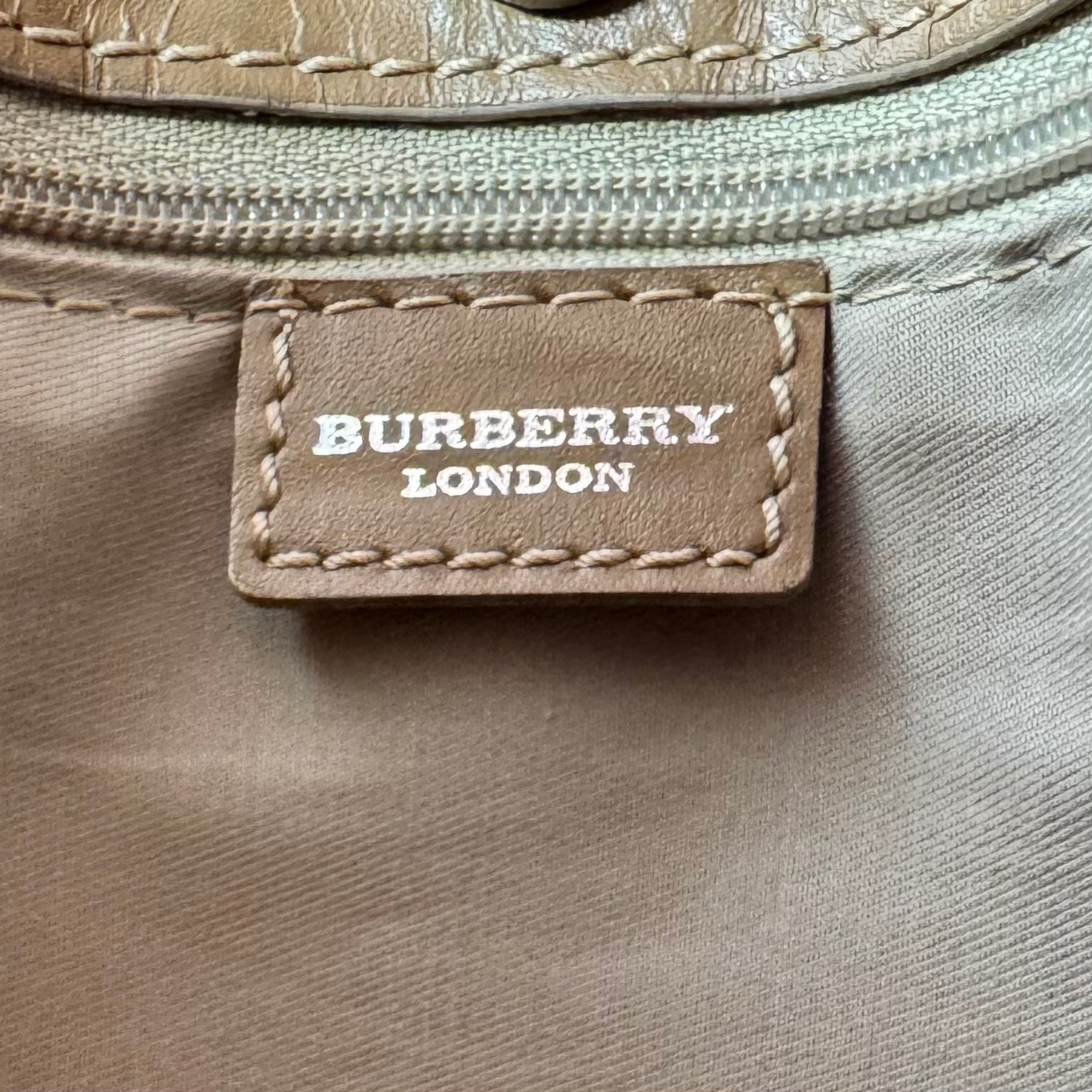 Burberry Nova Check Tote Bag Pink