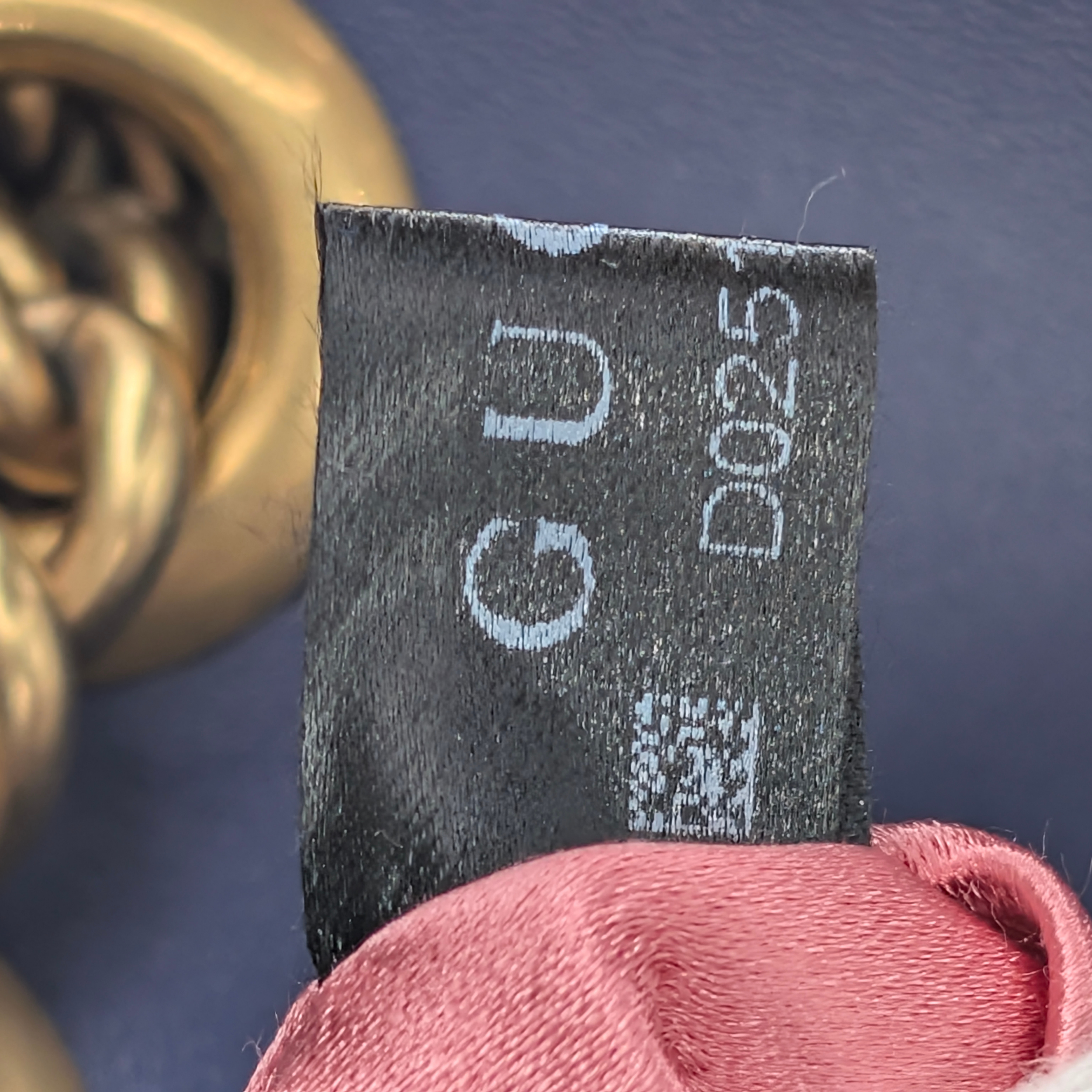 Gucci Marmont GG Velvet Matelasse Small Shoulder Bag Cobalt Blue