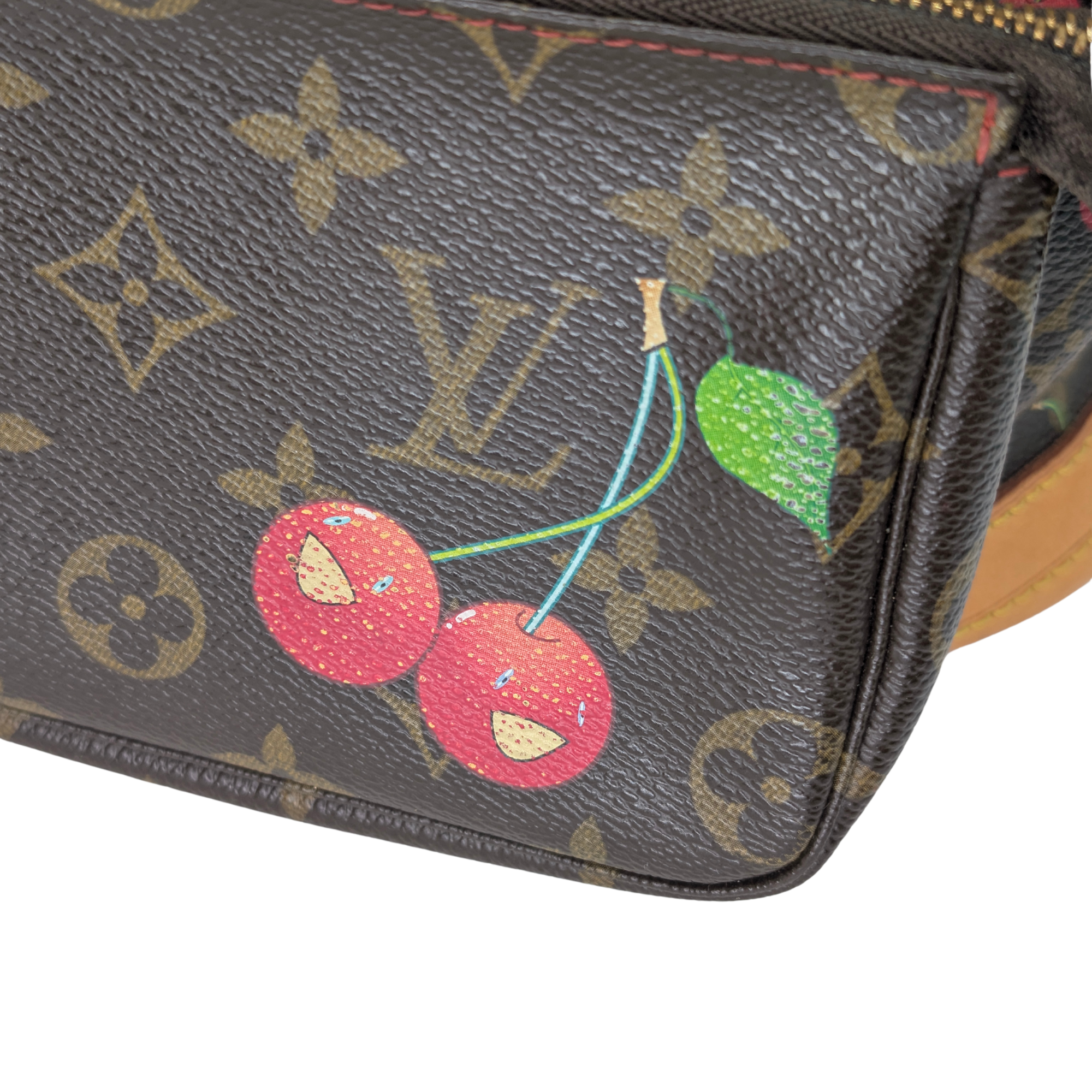 Louis Vuitton Cerises Bucket Murakami Cherry Handbag
